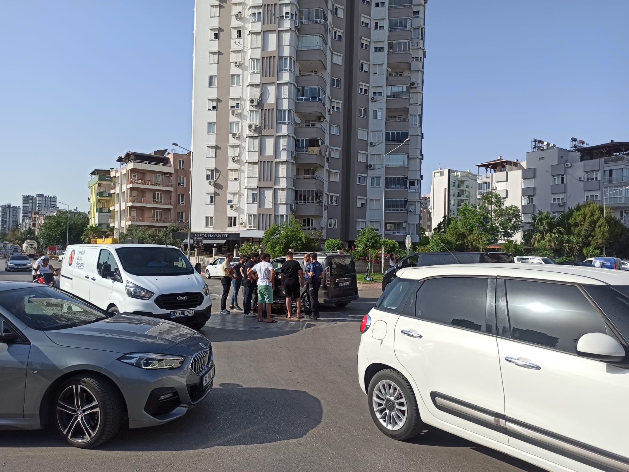 Yeşilbahçe Mahallesi’nde kaza!