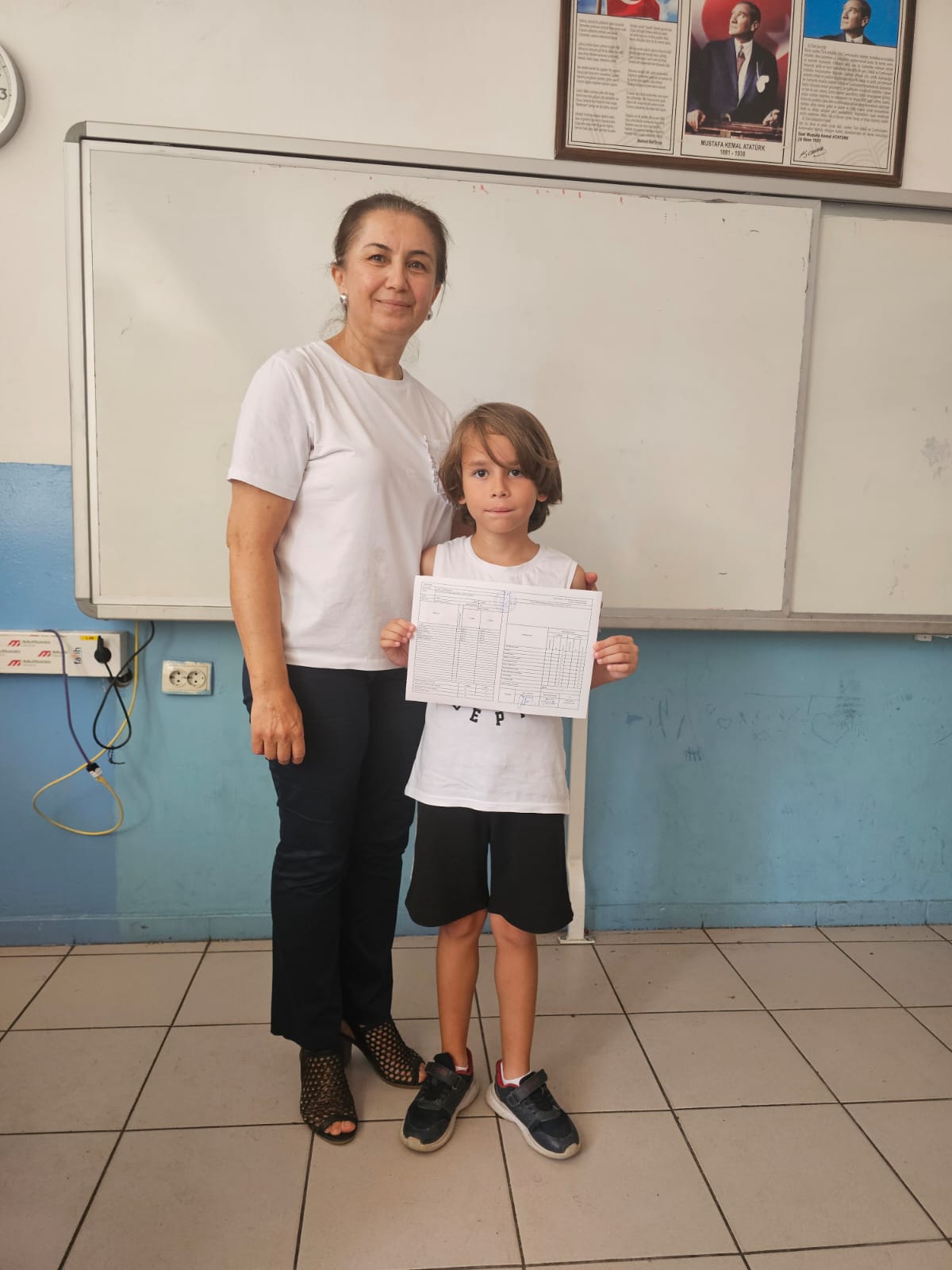 Hanım Ömer Çağıran'da Karne Heyecanı