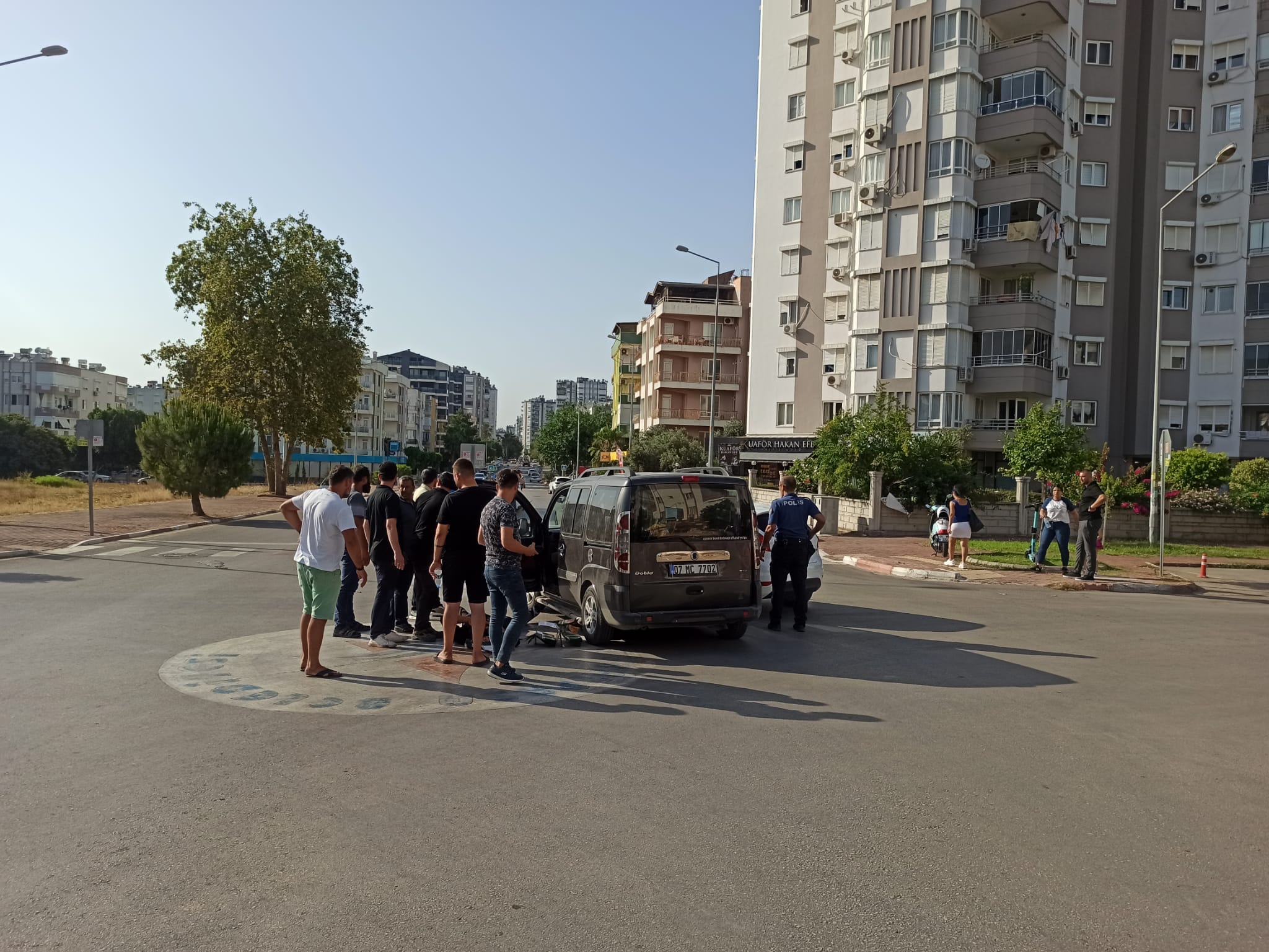 Yeşilbahçe Mahallesi’nde kaza!