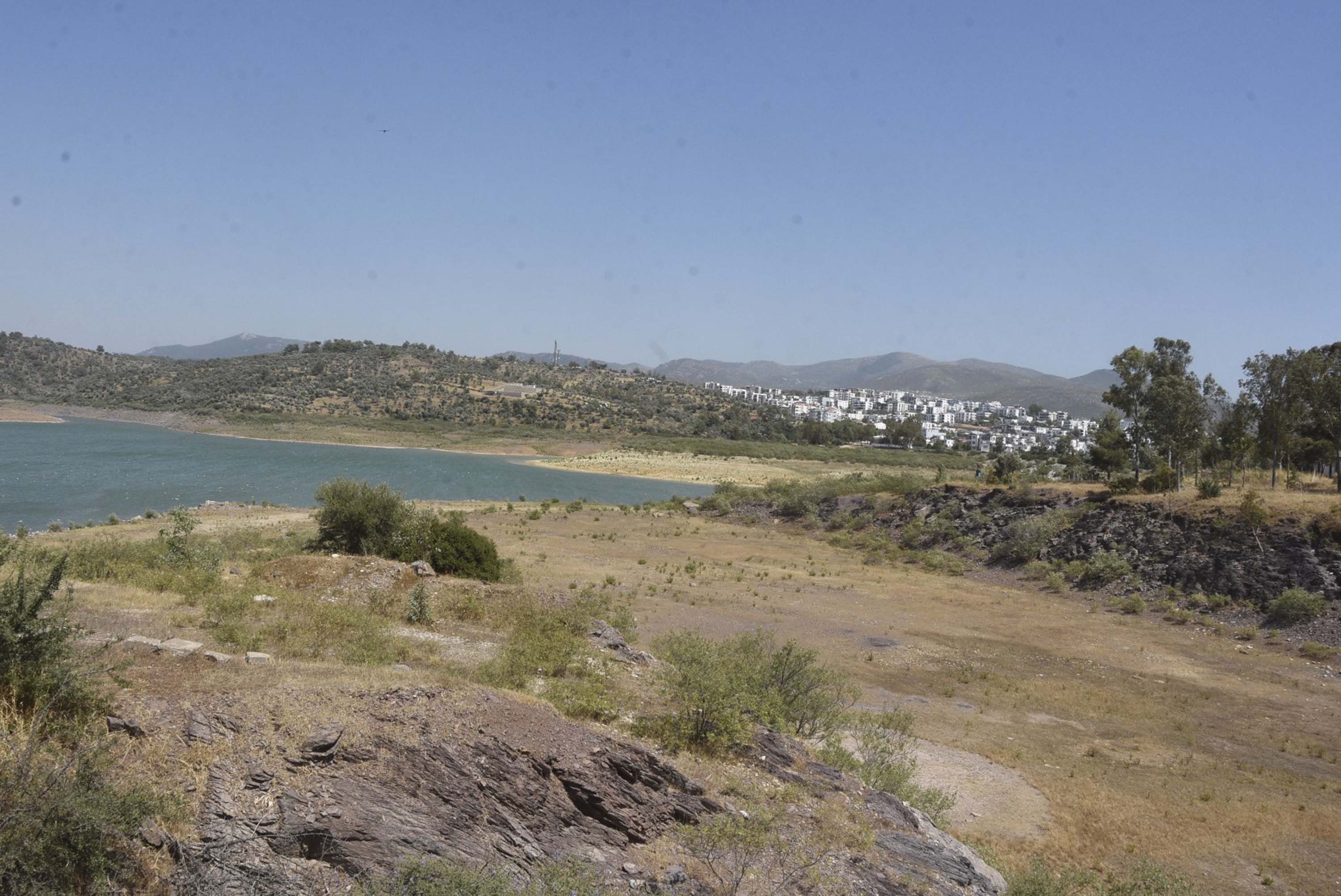 Bodrum'da 9 günlük tatilde 1 aylık su tükendi