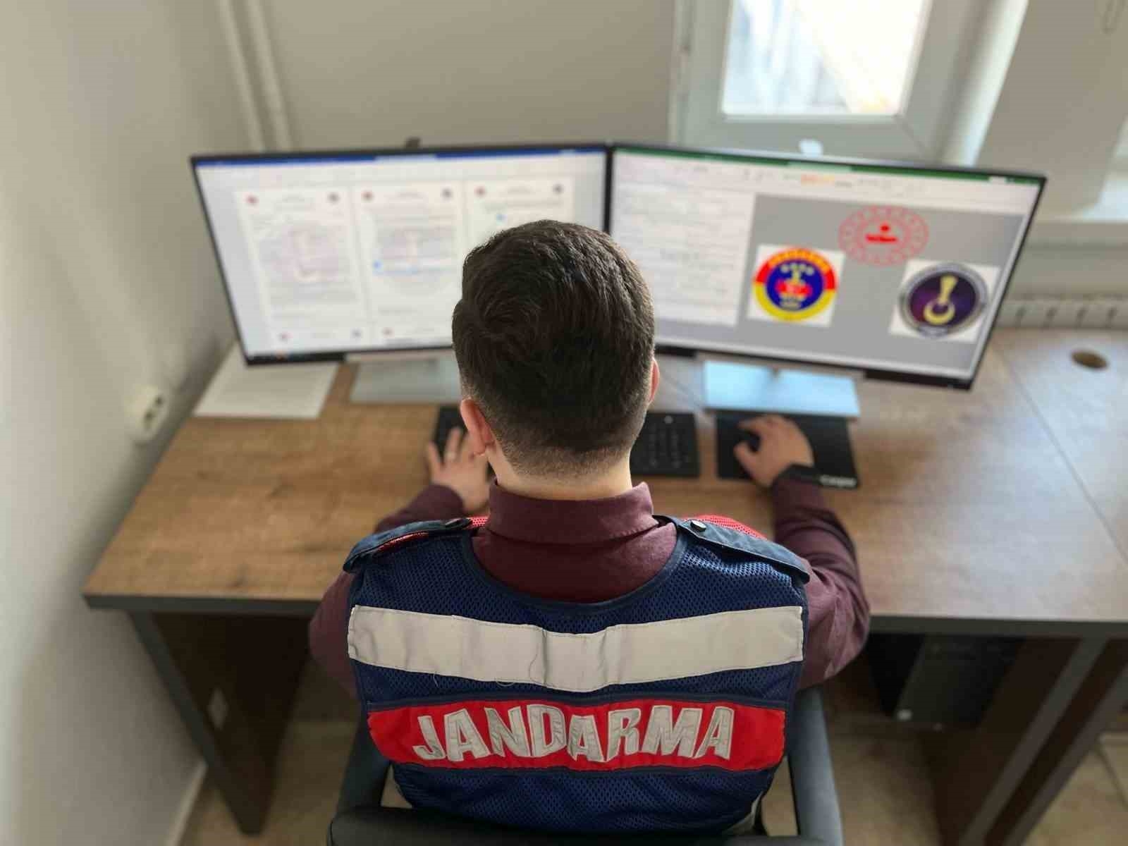 Burdur'da jandarma tarafından 45 sosyal medya hesabı erişime kapatıldı