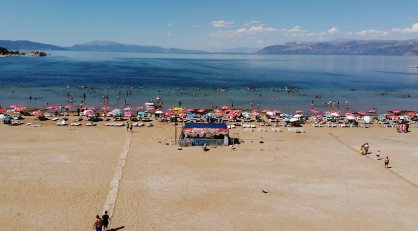 Eğirdir Gölü Akdeniz sahillerini aratmadı