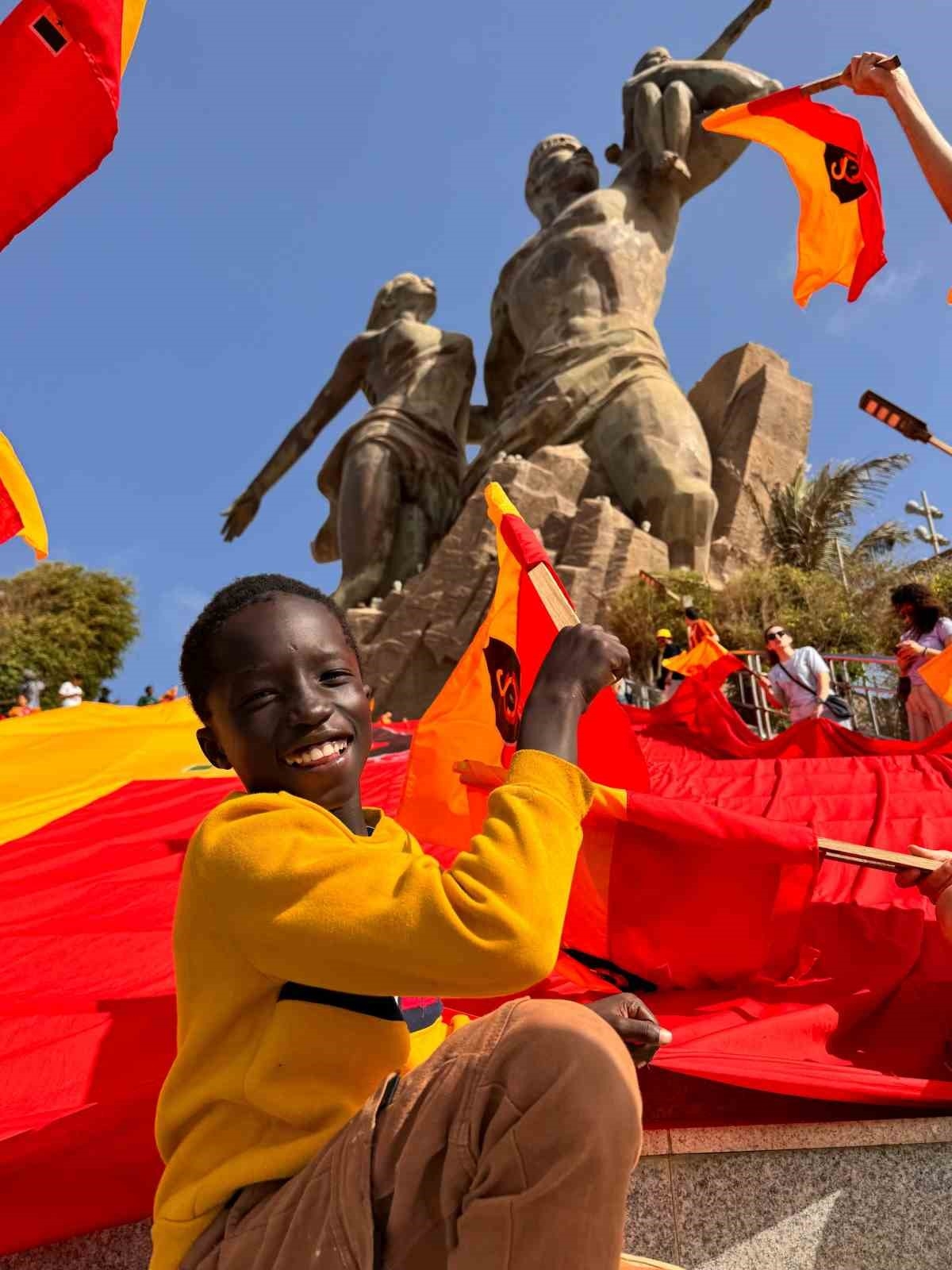 Galatasaray'ın şampiyonluk coşkusu Afrika'da da sürüyor