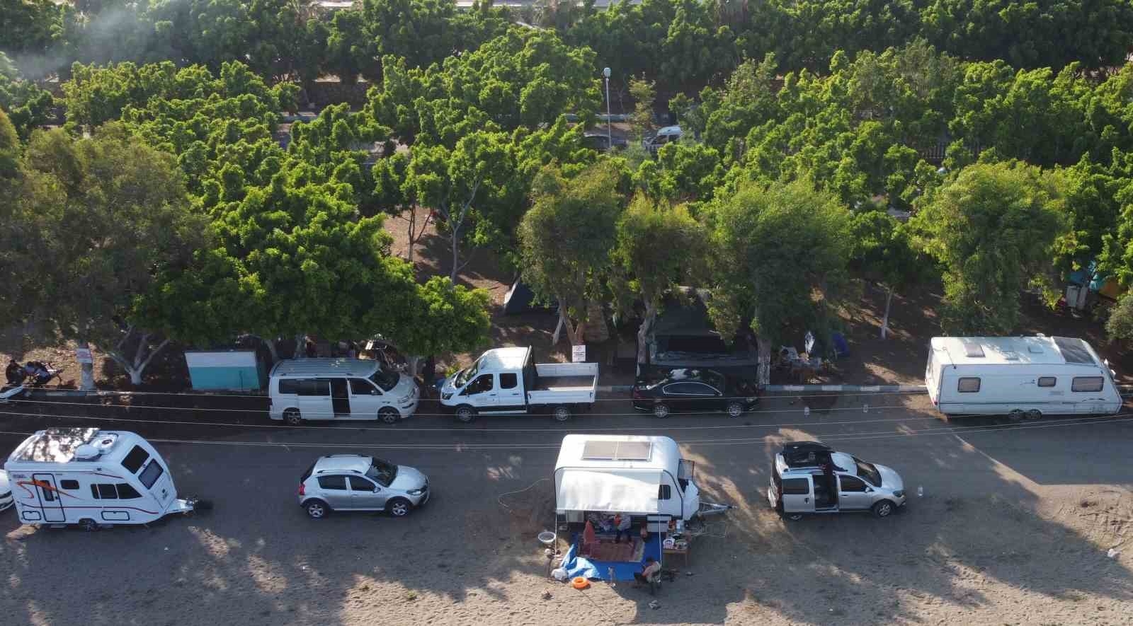 Hem doğa ile iç içe hem ekonomik: Karavan ve çadır tatilini 40 bin kişi tercih etti