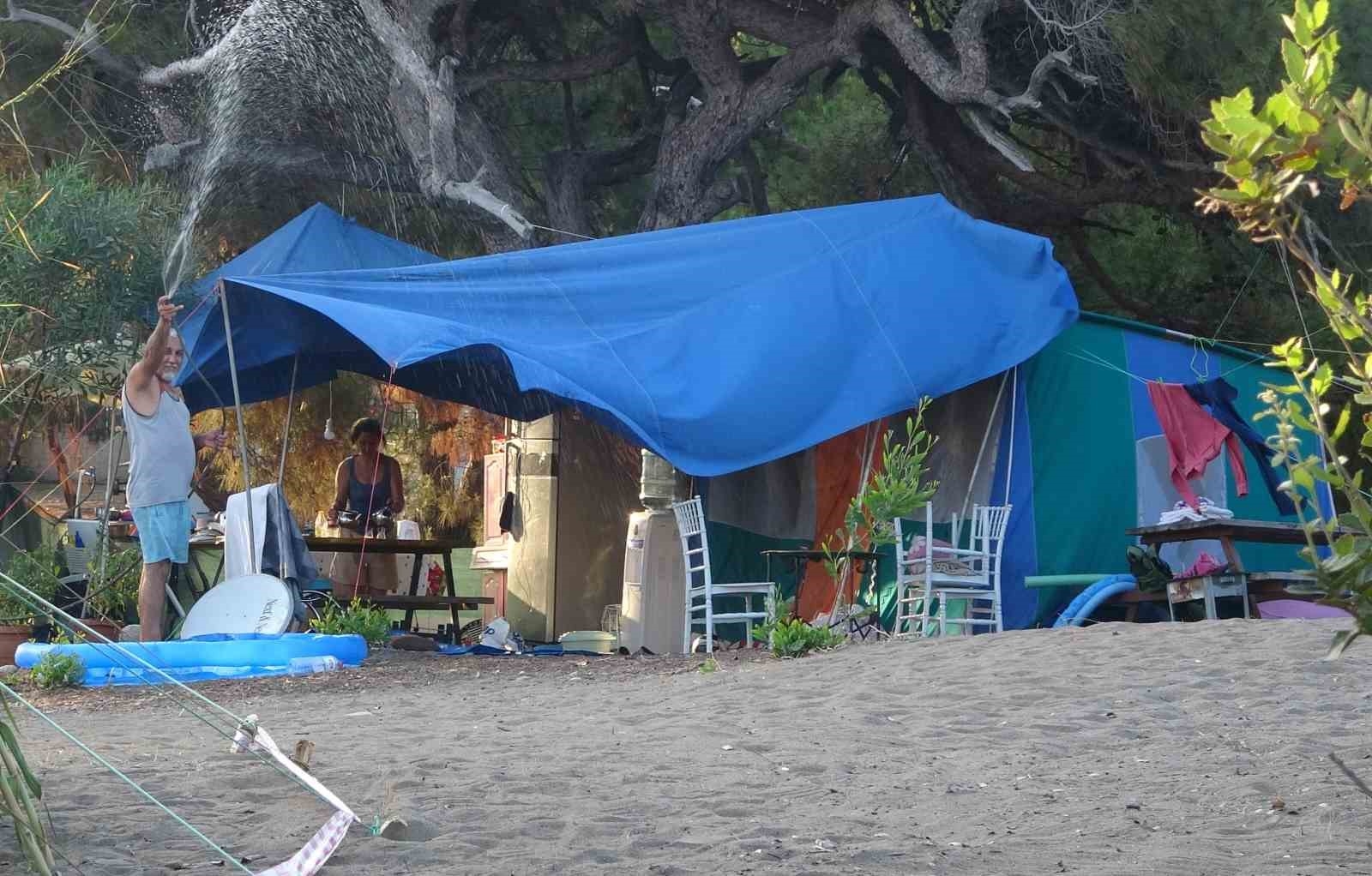 Hem doğa ile iç içe hem ekonomik: Karavan ve çadır tatilini 40 bin kişi tercih etti