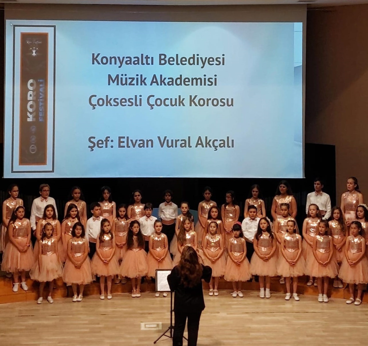 Konyaaltı Çocuk Korosu'na özel ödül