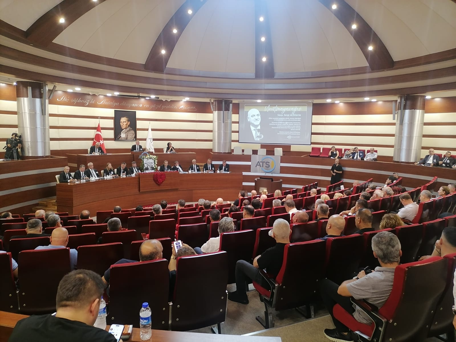 ATSO Meclis Toplantısında Ali Bahar Yad Edildi