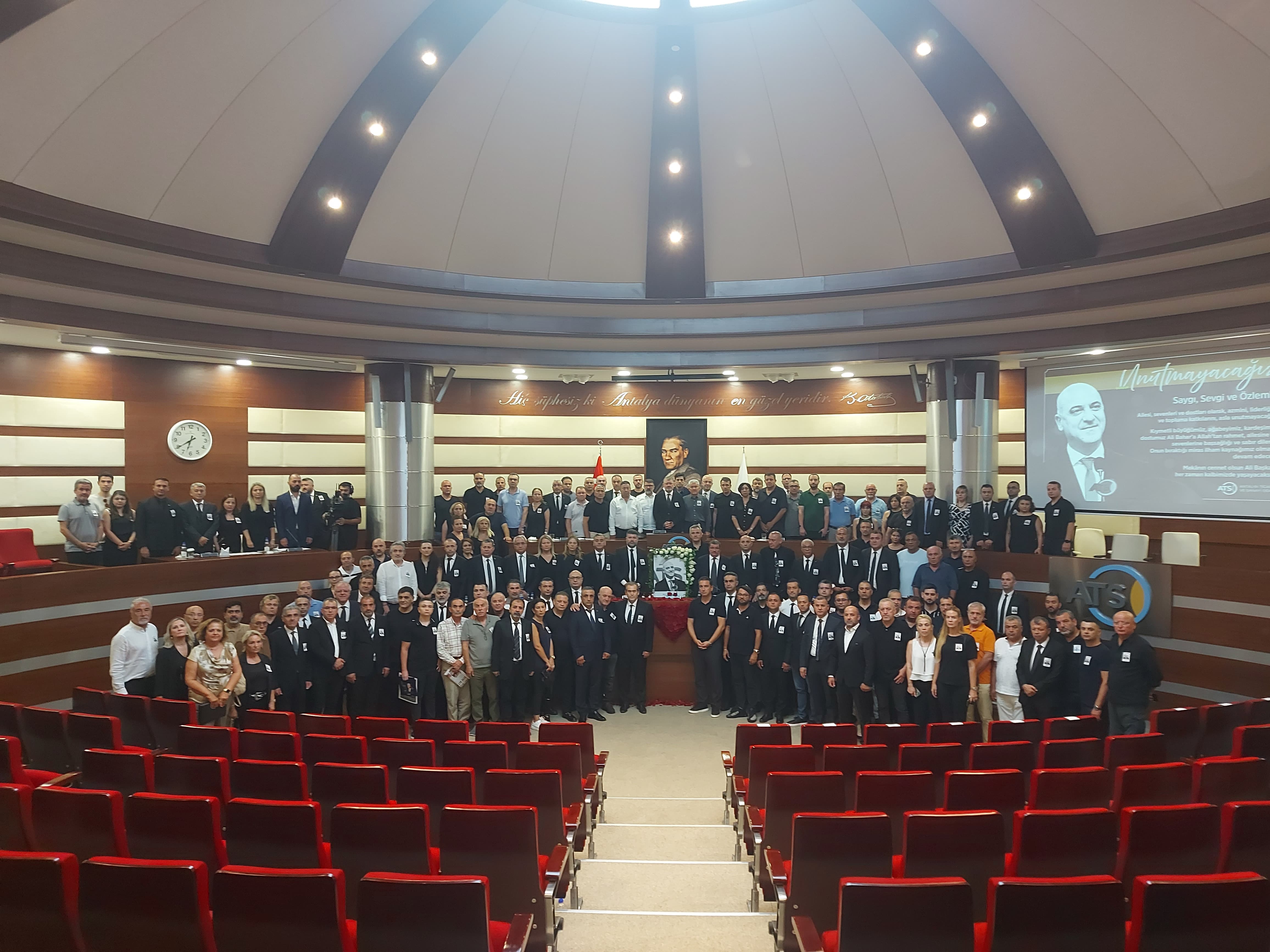 ATSO Meclis Toplantısında Ali Bahar Yad Edildi