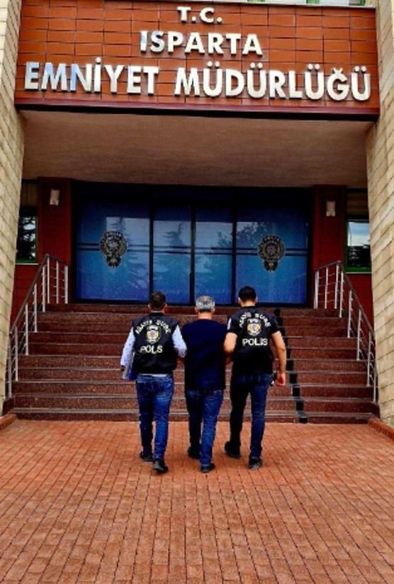 17 yıl hapis cezasıyla aranan firari Isparta'da yakalandı