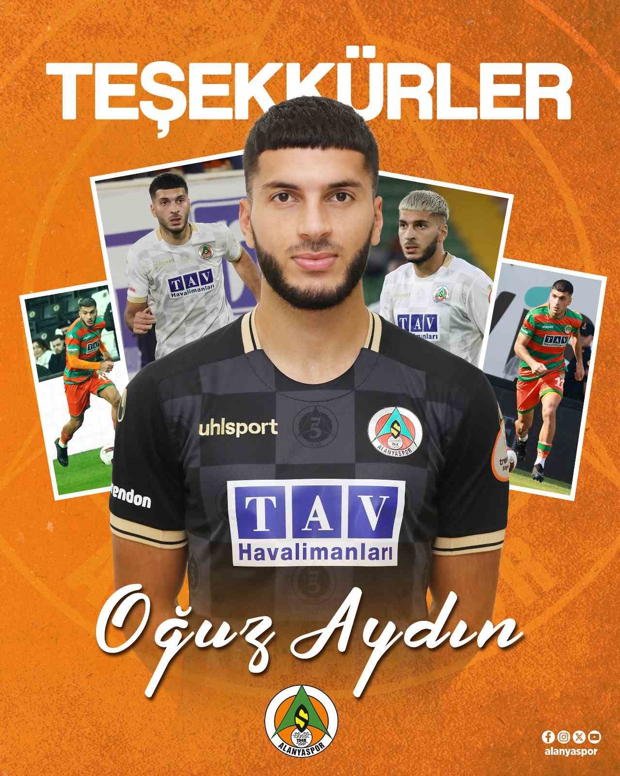 Alanyaspor'dan Oğuz Aydın açıklaması