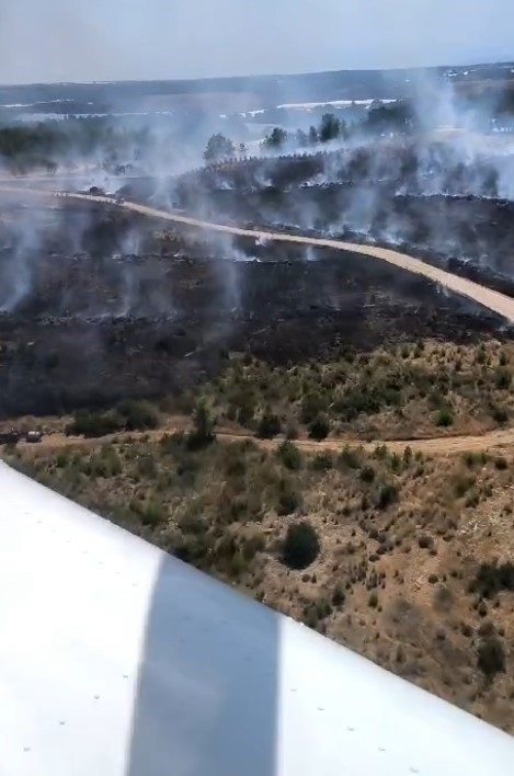 Antalya'da orman yangını: Havadan ve karadan müdahale devam ediyor