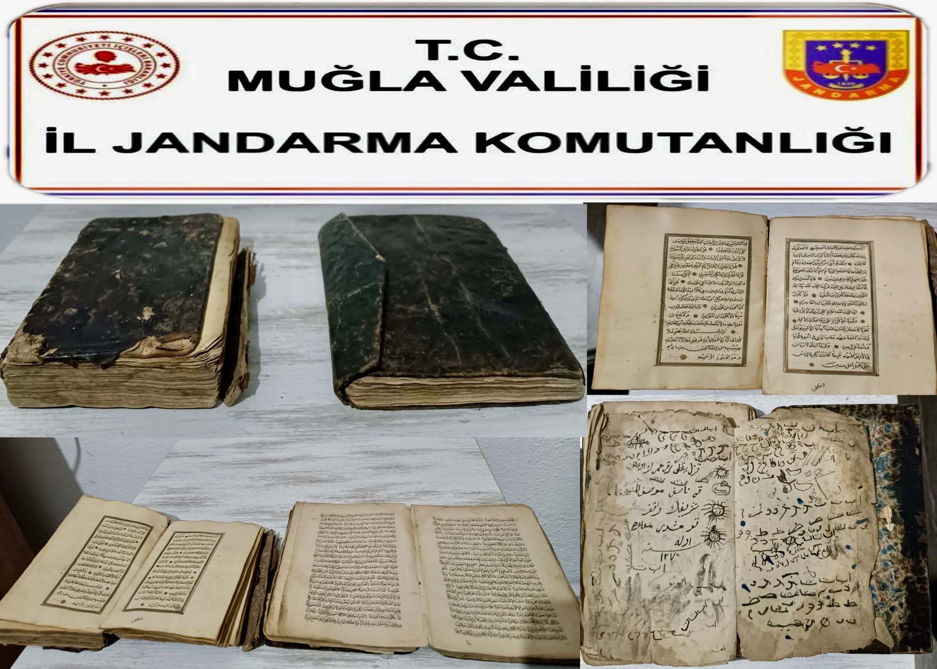 Asırlık 2 Kur'an-ı Kerim'i satmaya çalışırken yakalandılar
