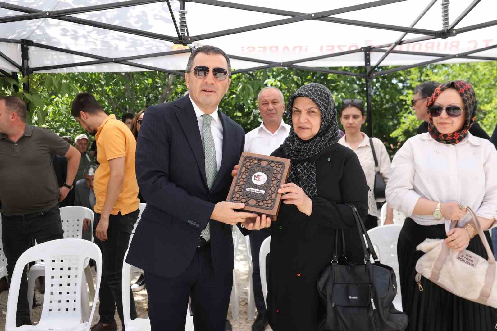 Burdur'da 15 Temmuz şehidi mezarı başında anıldı