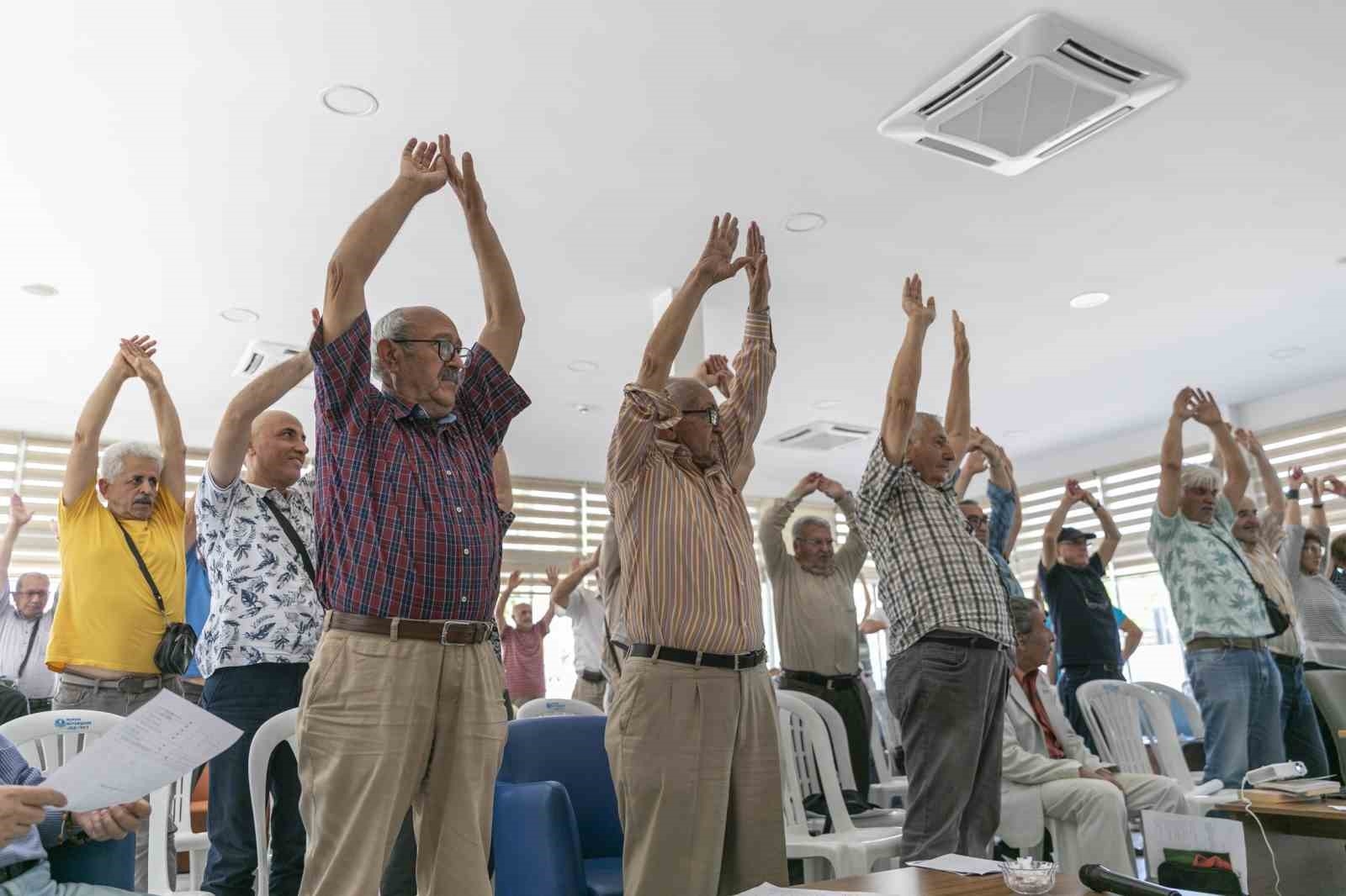 Mersin'de emeklilerin yaşam kalitesi artıyor