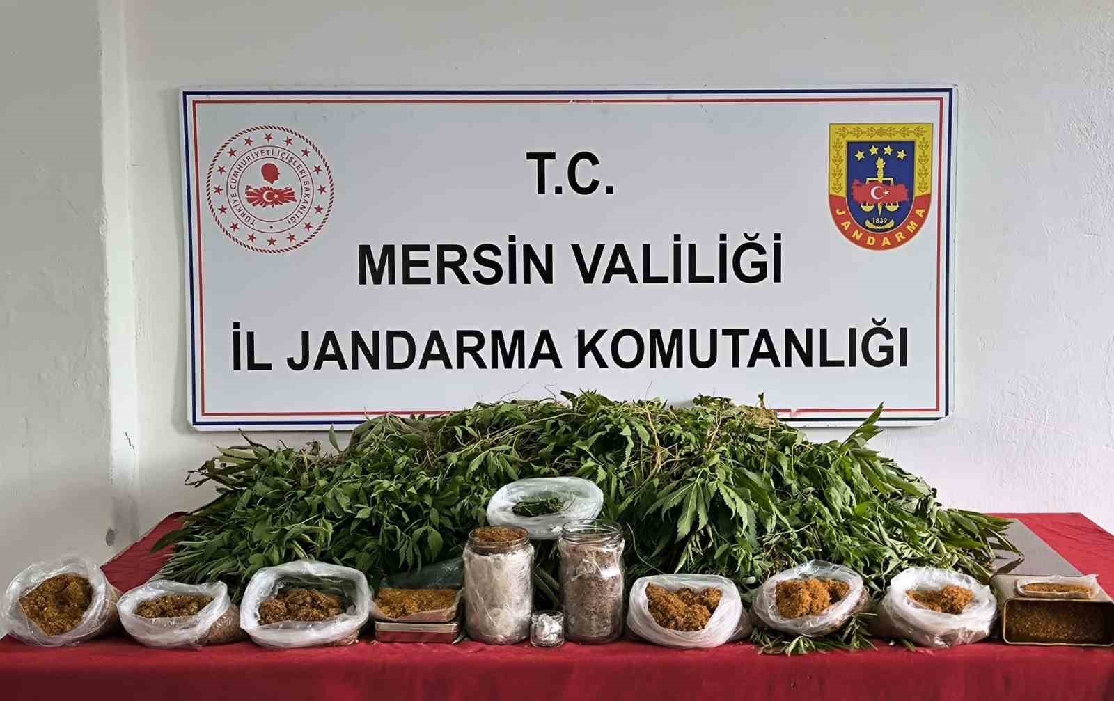 Mersin'de uyuşturucu operasyonu: 1 gözaltı