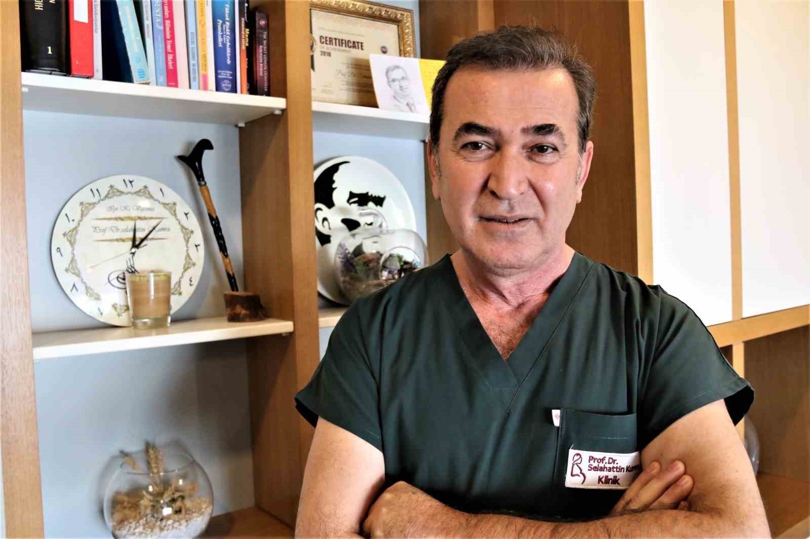 Prof. Dr. Selahattin Kumru: "Obezite cerrahisi sonrası gebelik daha avantajlı"