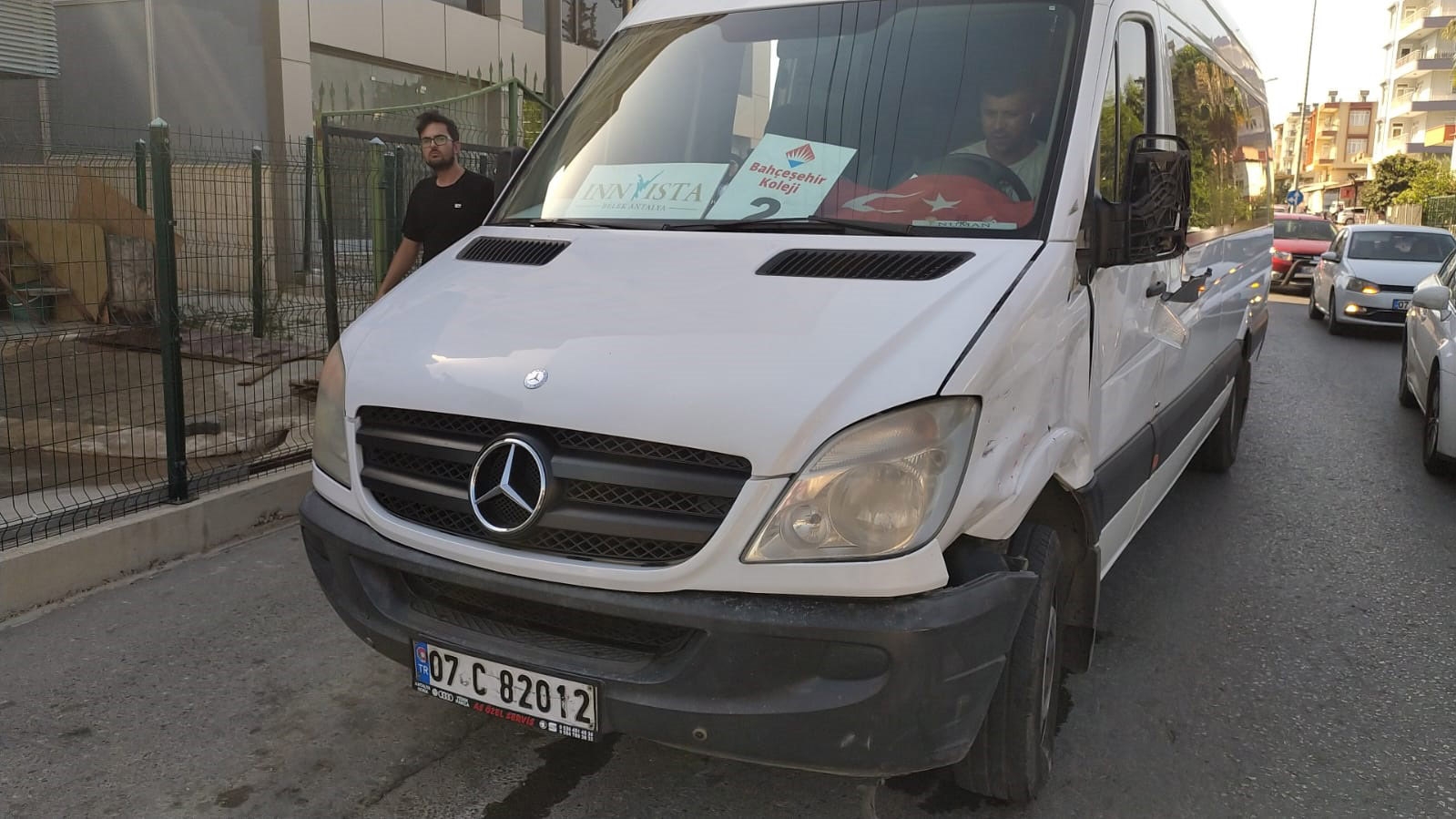 Serik'te kaza: 1 yaralı
