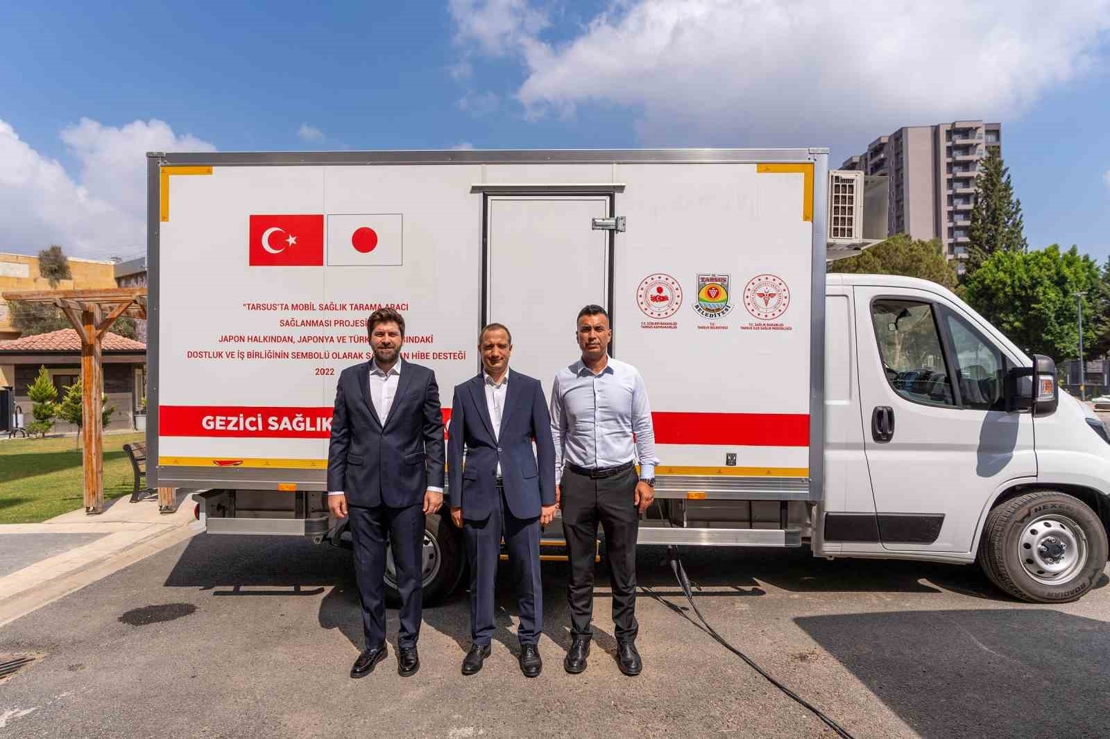 Tarsus'ta 'Gezici Sağlık Hizmet Aracı' faaliyete başlıyor