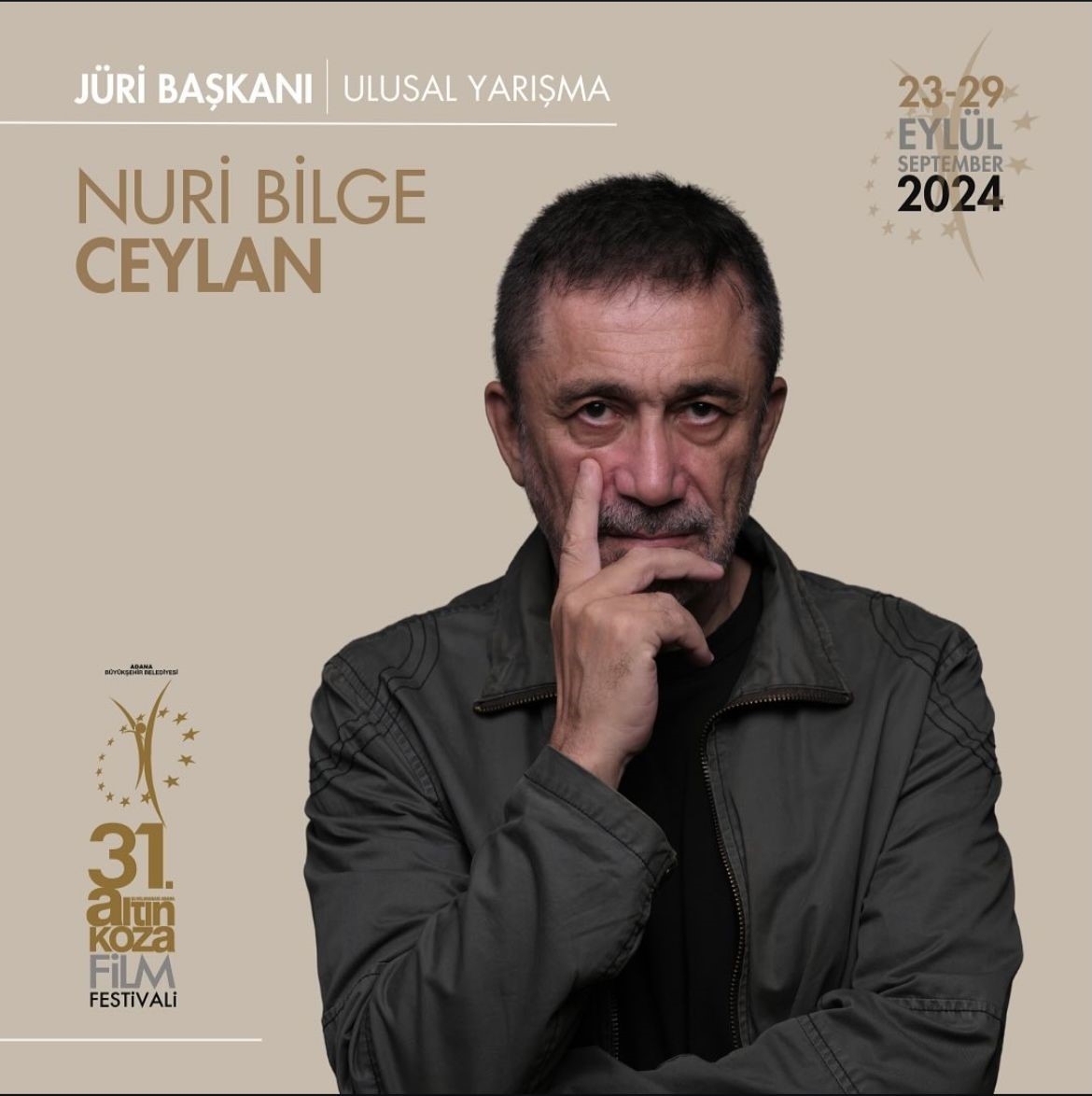 31. Adana Altın Koza Film Festivali'nin Jüri Başkanı Nuri Bilge Ceylan oldu