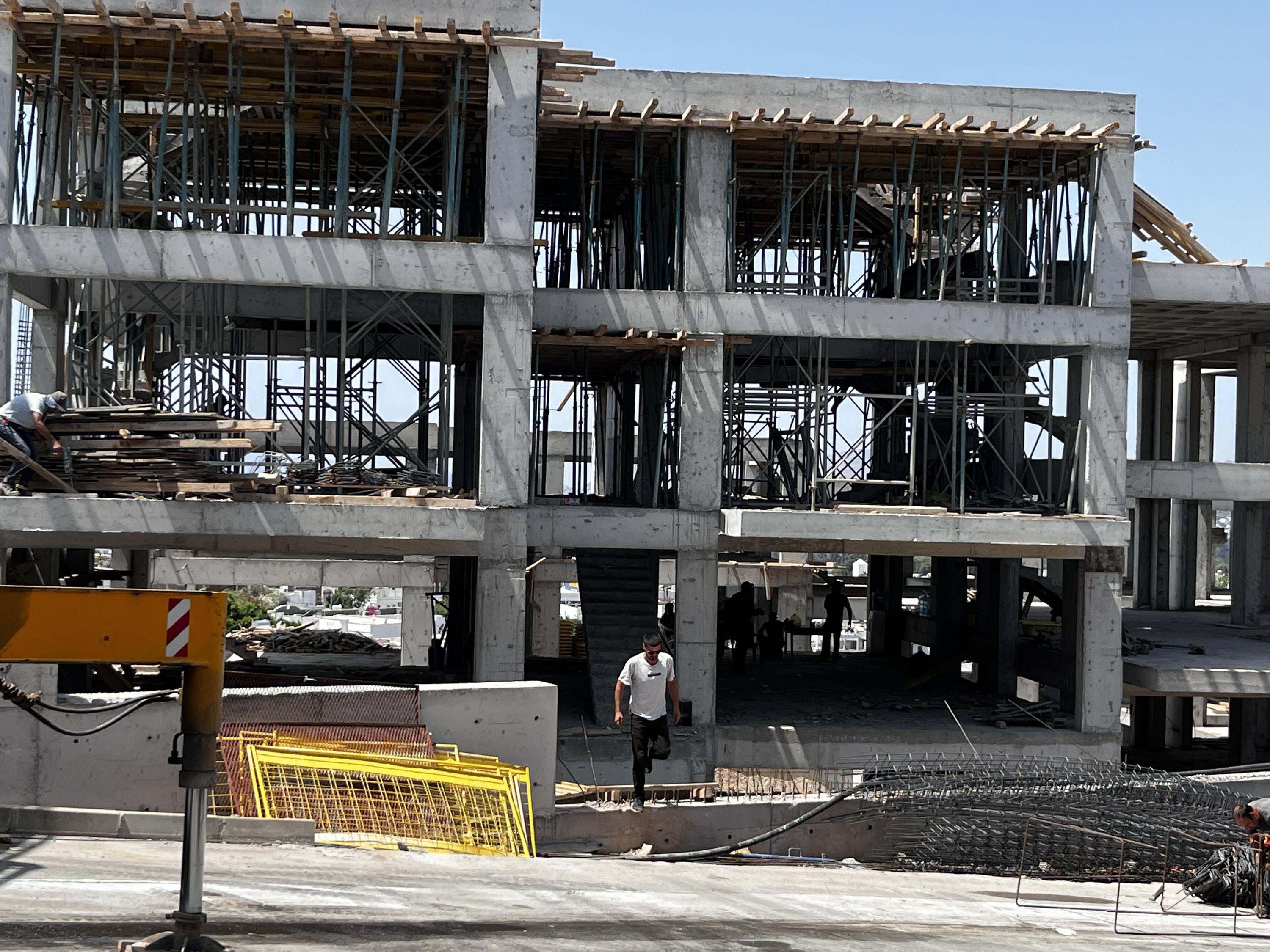 Bodrum'da inşaat yasağına uymayan 393 firmaya 806 bin lira ceza
