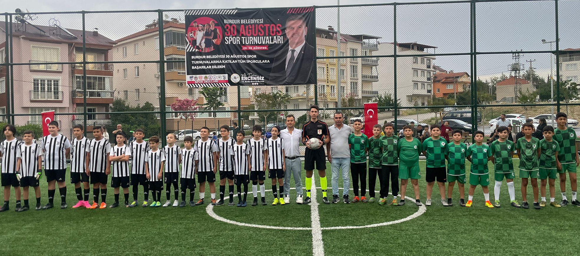 Burdur'da '30 Ağustos' spor turnuvası
