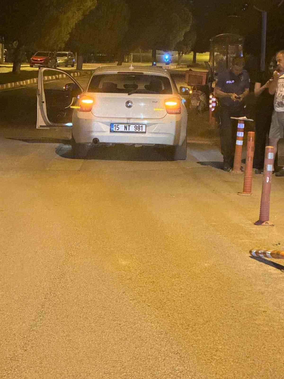Burdur'da otomobil ile motosiklet çarpıştı: 2 yaralı