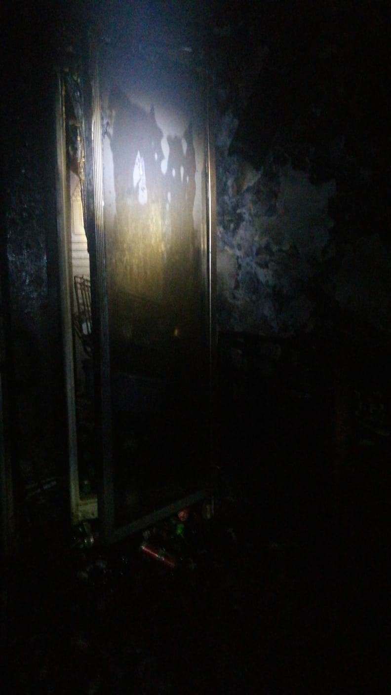 Elektrikli bisiklet aküsünden yangın çıktı