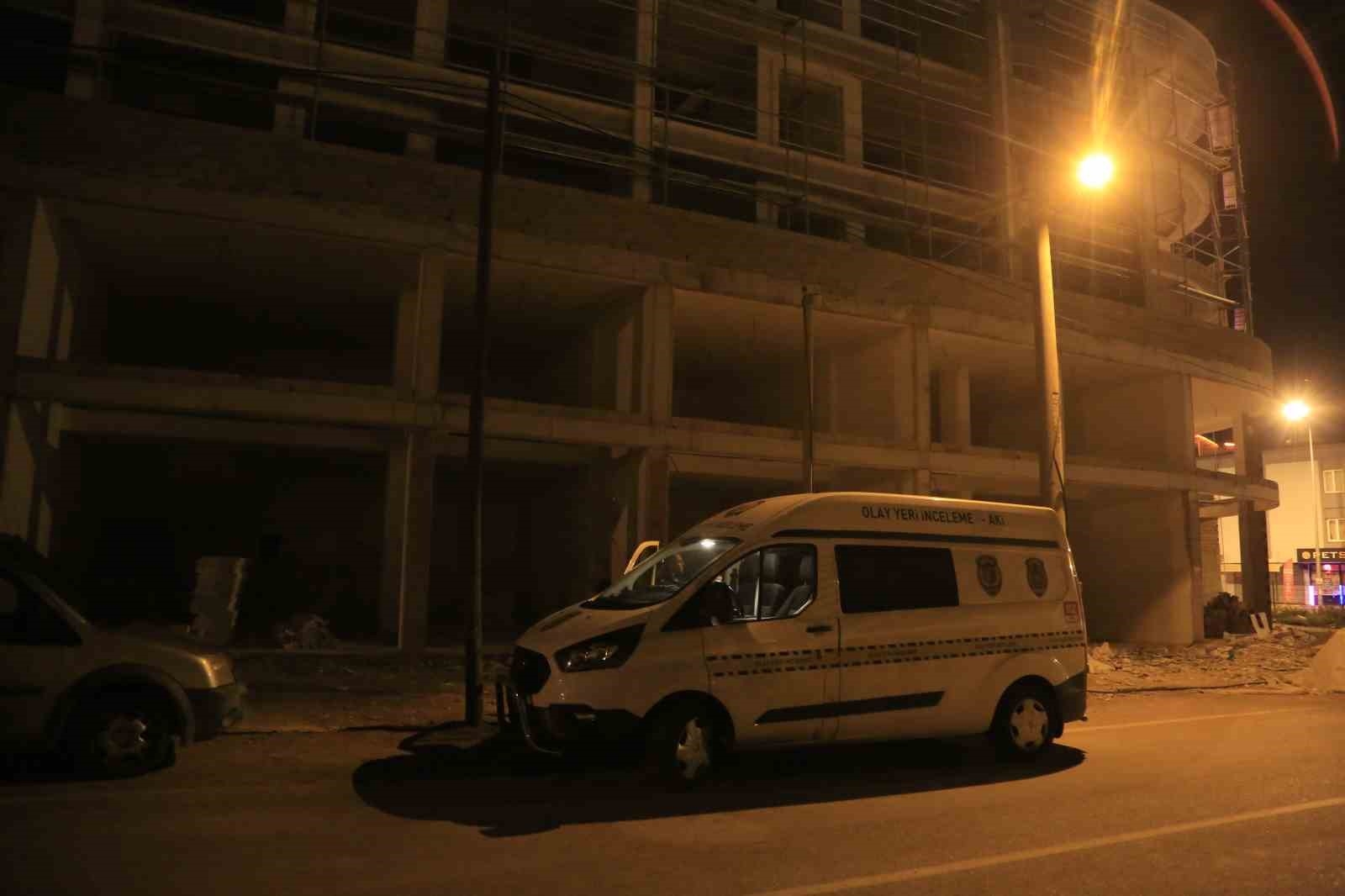 İş için geldiği inşaatta kalbine yenildi