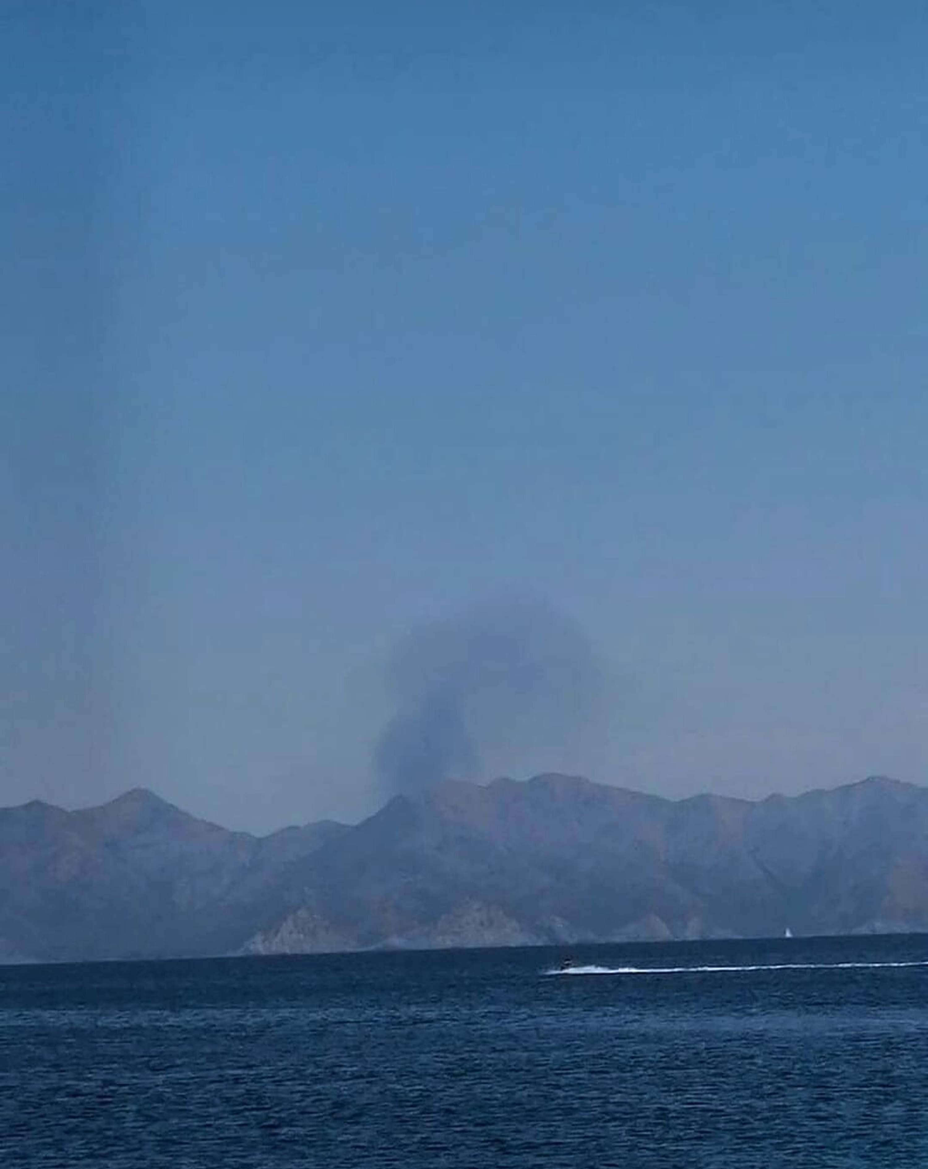 Marmaris'te orman yangını