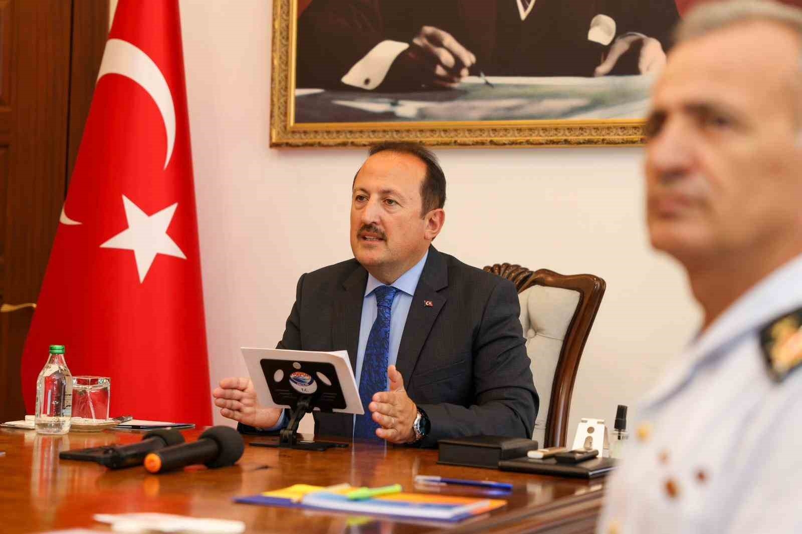 Mersin'de ilk 7 ayda asayişte yüzde 5, hırsızlıkta 51 oranında azalma meydana geldi