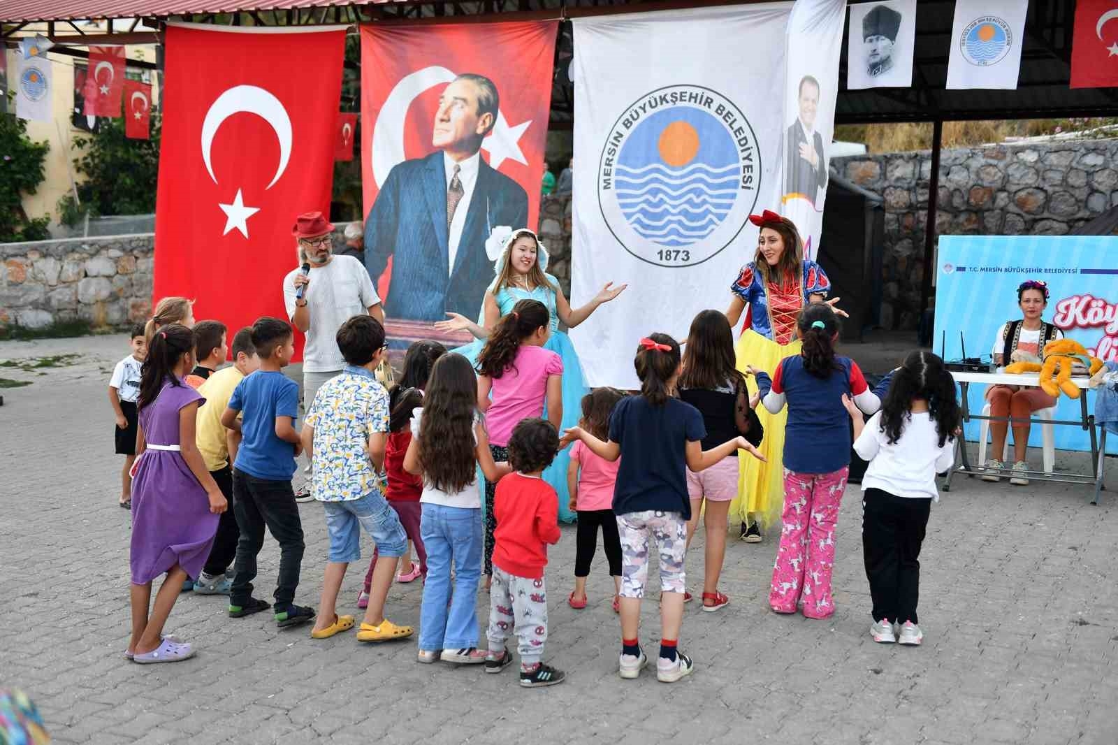Mersin'de 'Köy bizim şenlik bizim' etkinlikleri sürüyor