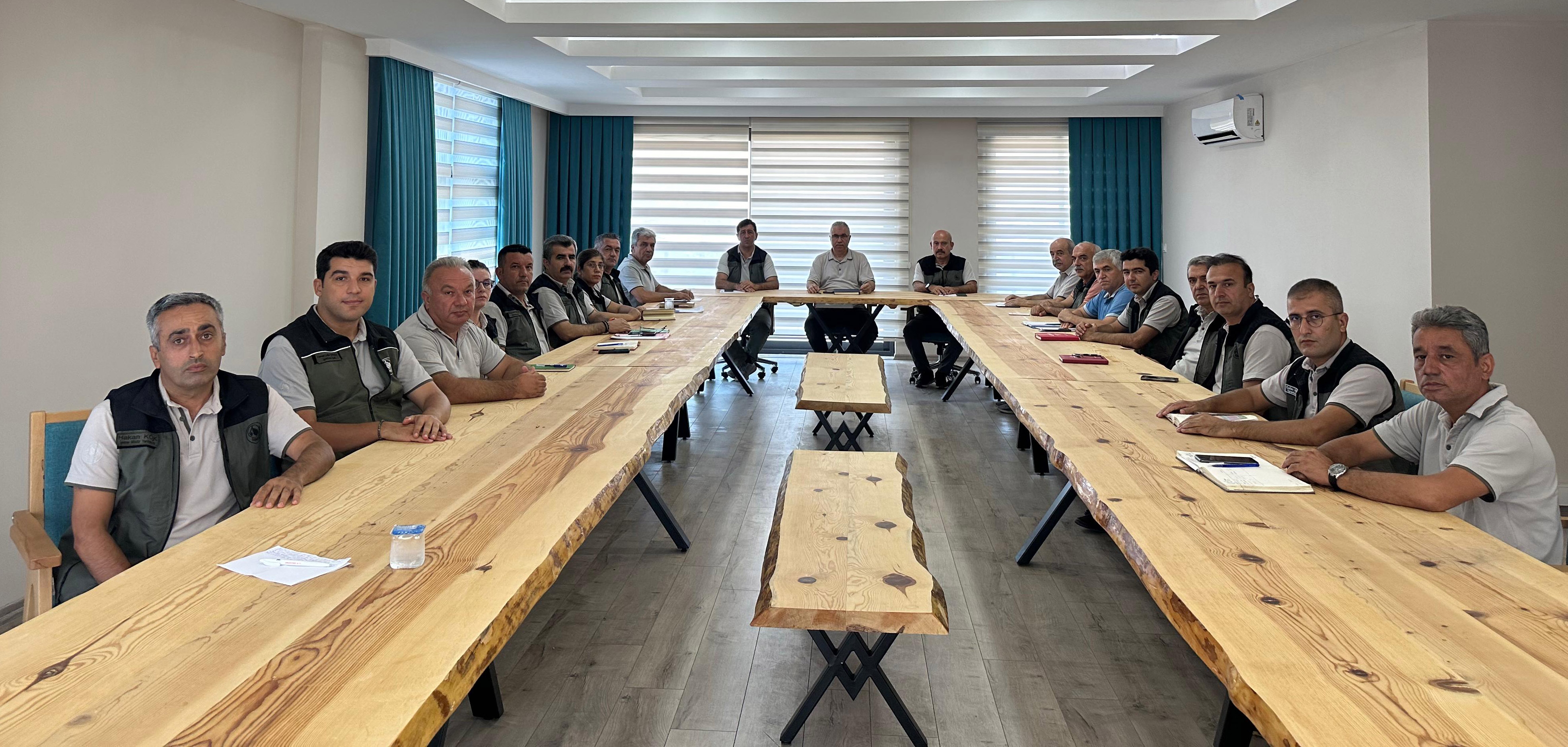 Yumaklar ve Hacıosmanlar yangınları değerlendirildi
