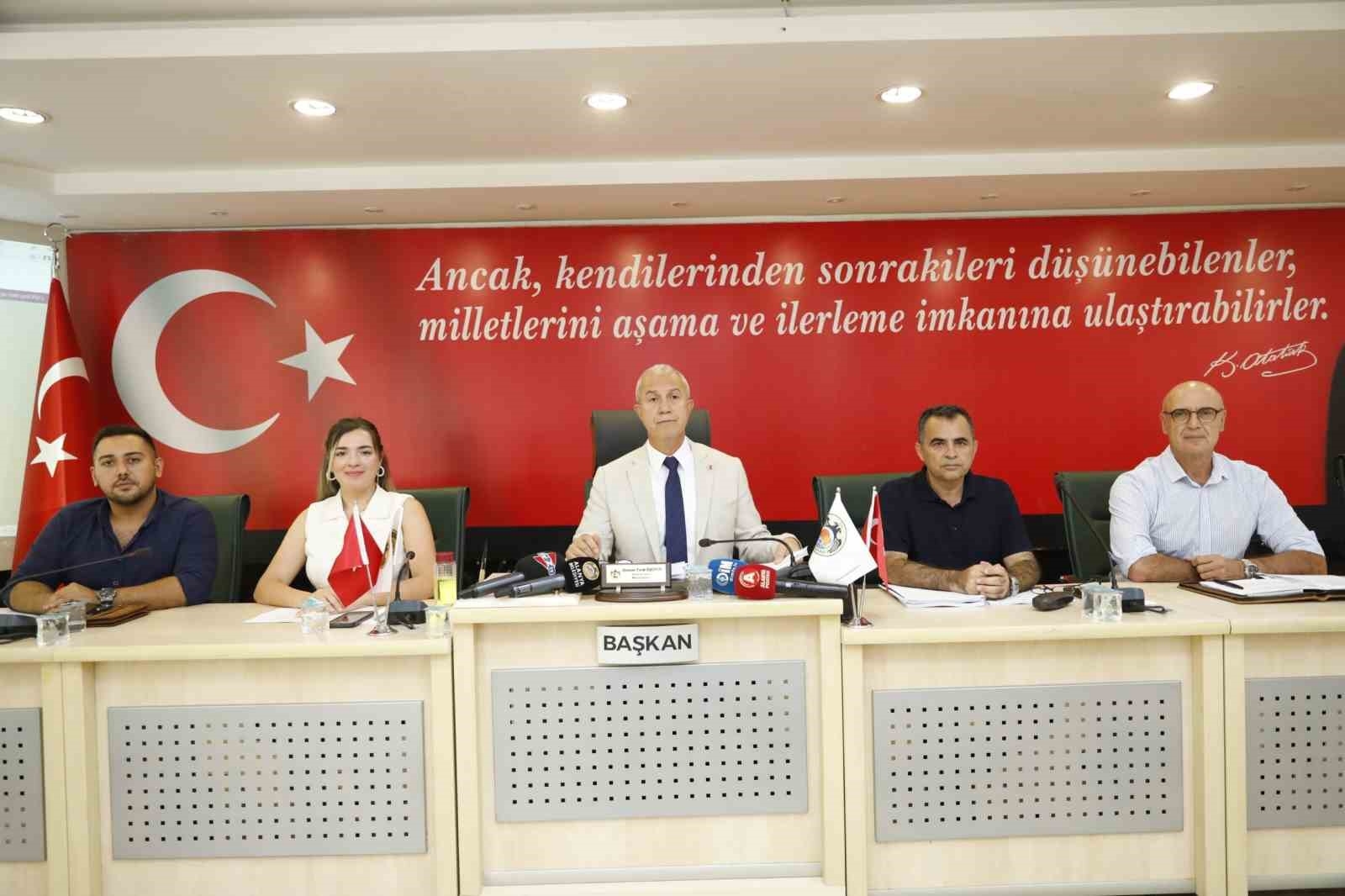 Alanya Belediyesi Eylül Ayı Meclis Toplantısı yapıldı