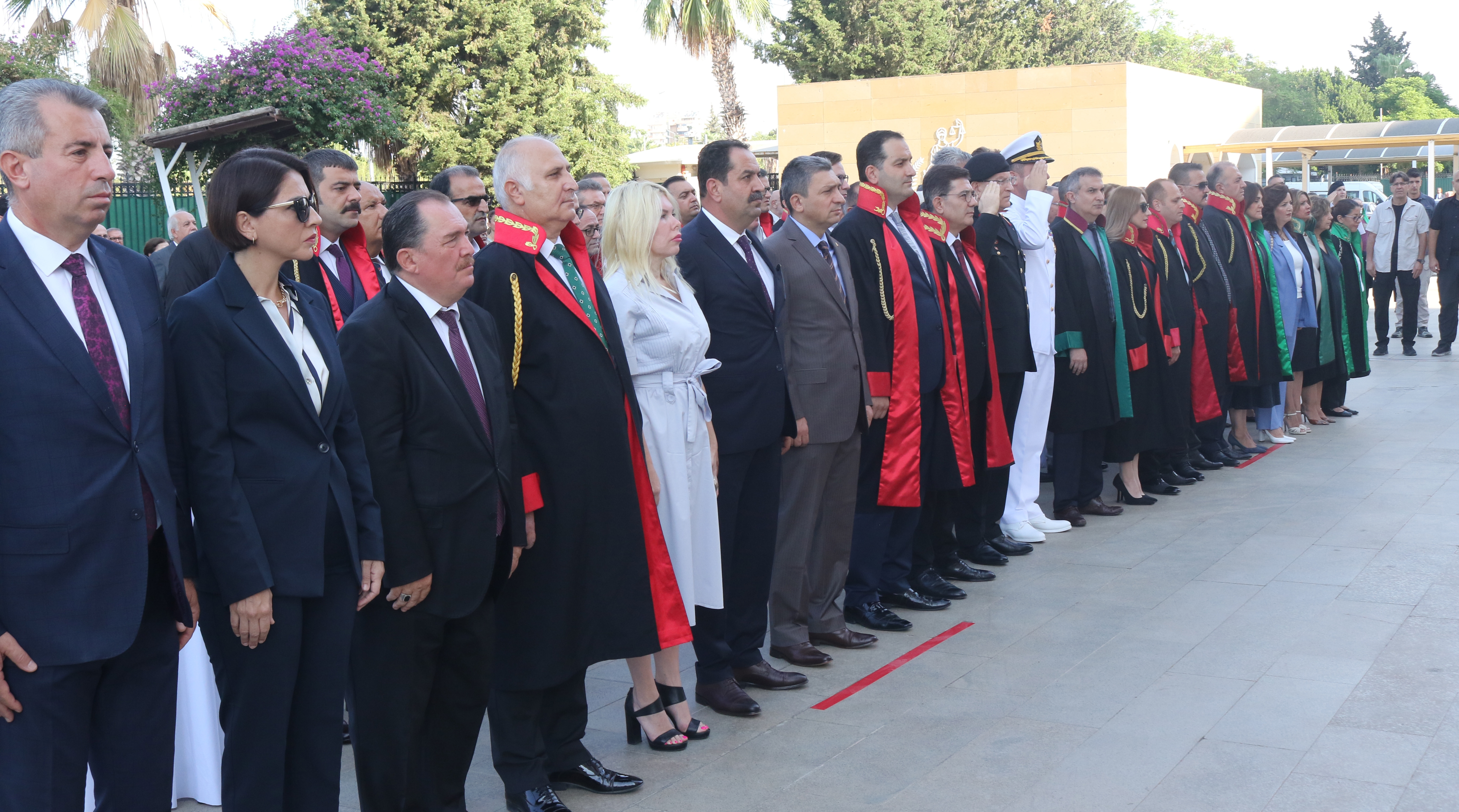 Antalya Adliyesinde adli yıl açılış töreni