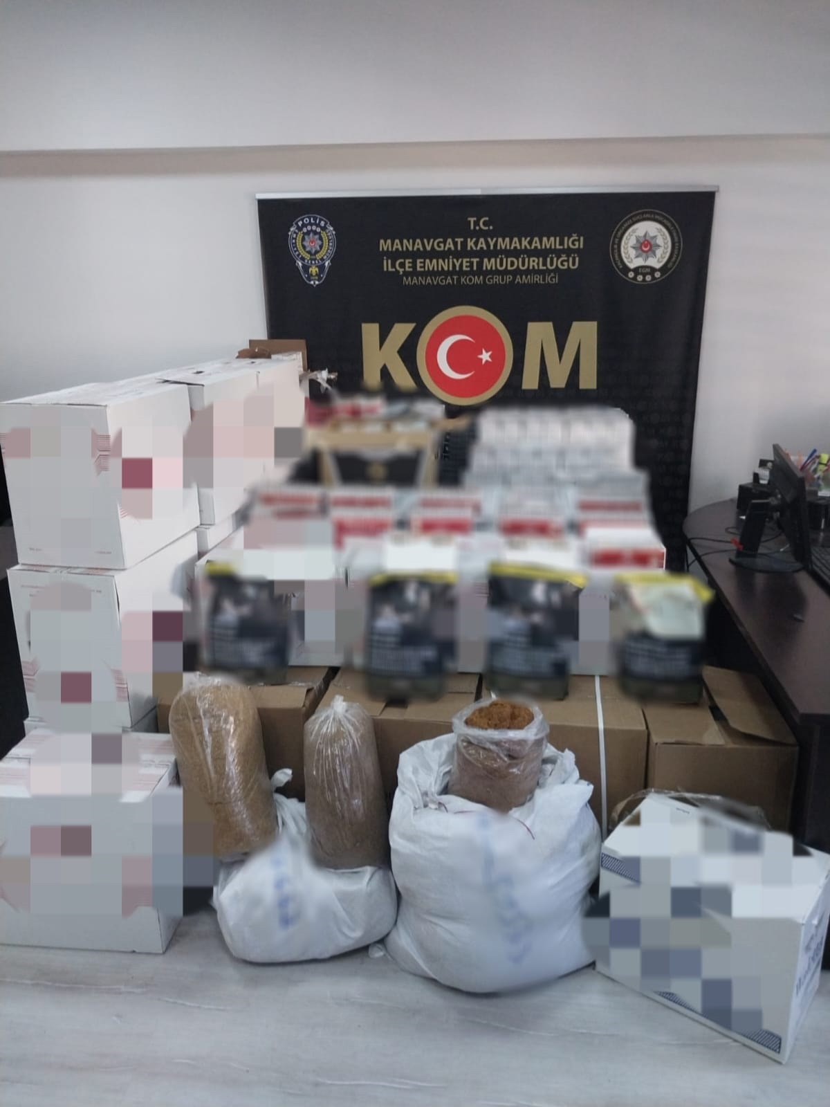 Antalya'da kaçakçılık operasyonu