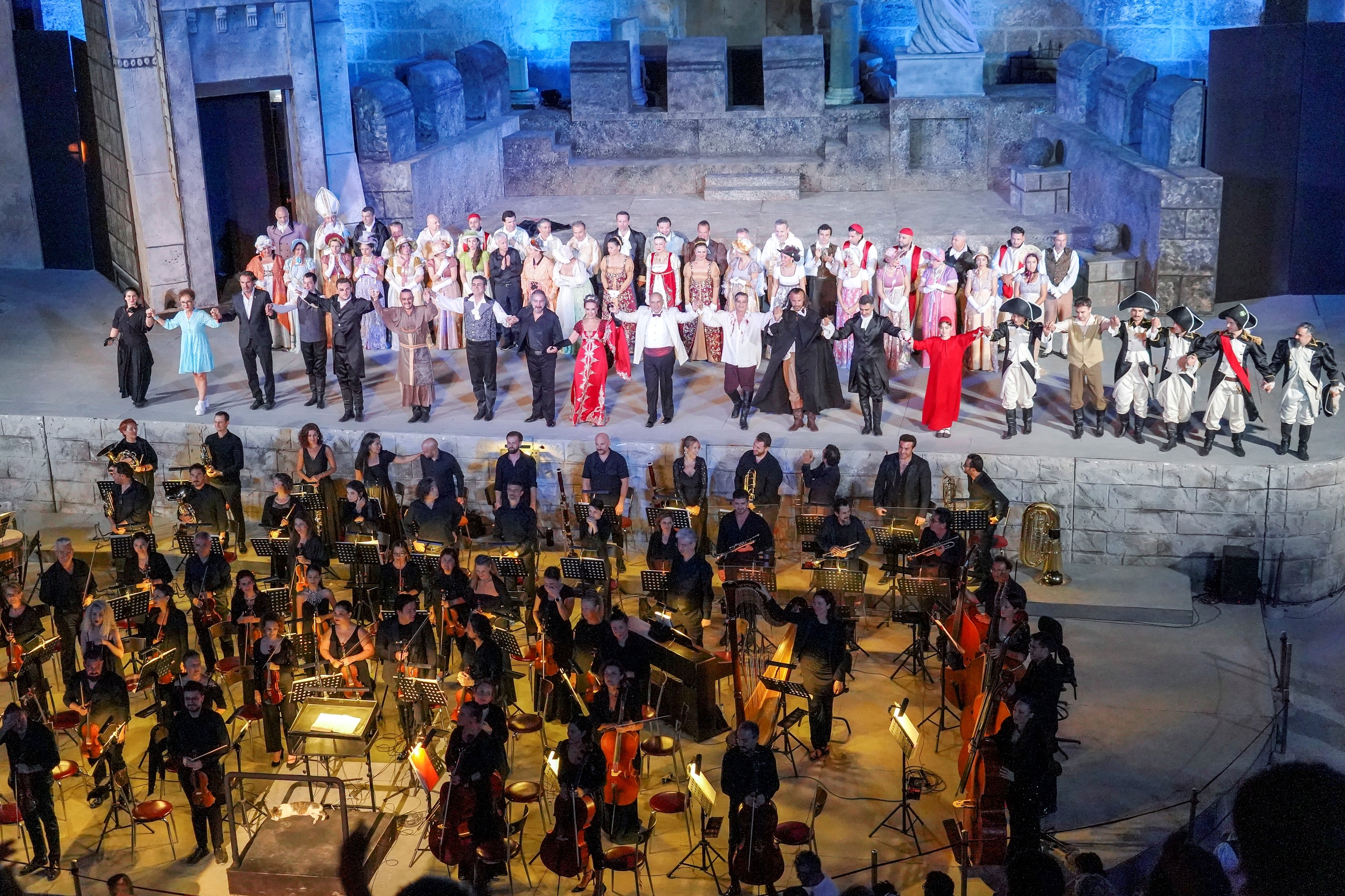 Festivalin perdesi 'Tosca' ile kapandı
