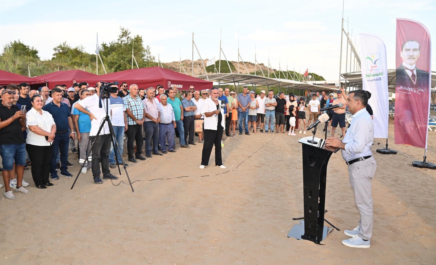 Manavgat Belediyesi Gündoğdu Halk Plajı açıldı