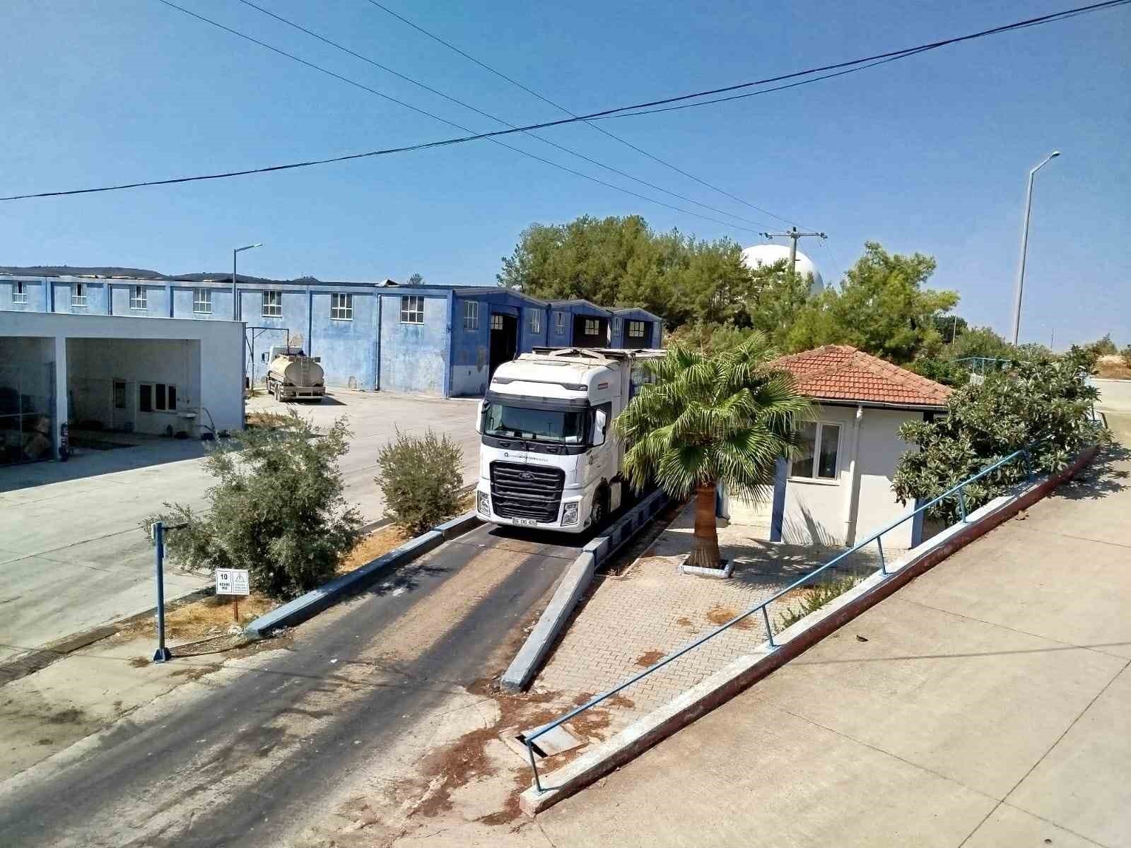Manavgat katı atık transfer tesisi tam kapasite çalışıyor