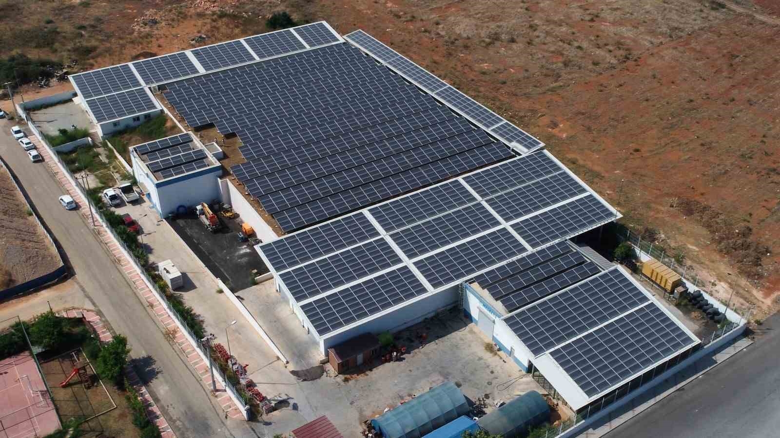 MESKİ, 7 tesisin elektrik enerjisi ihtiyacını güneşten karşılıyor
