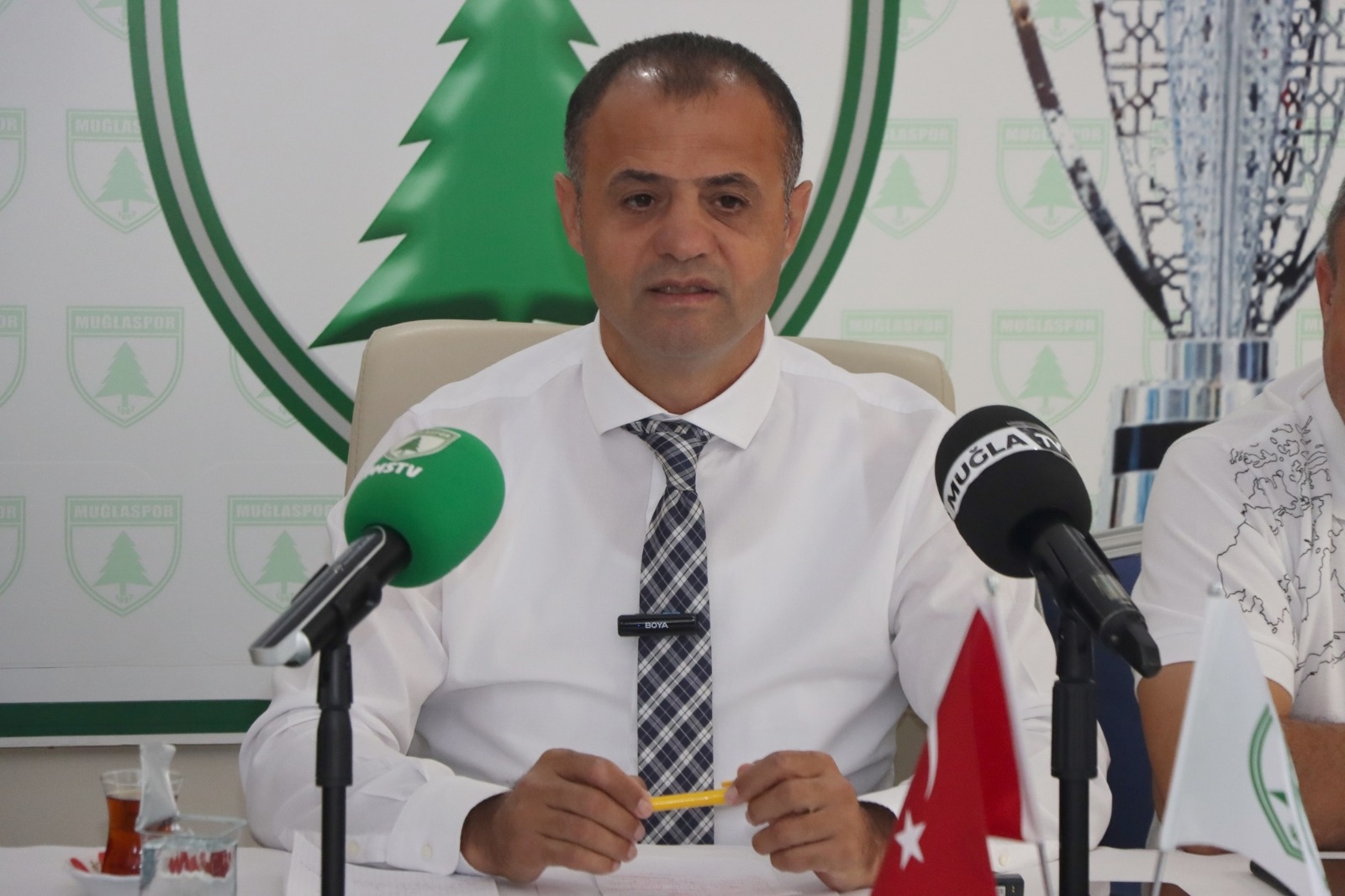 Muğlaspor'da Başkan Kıyanç'tan stadyum çağrısı