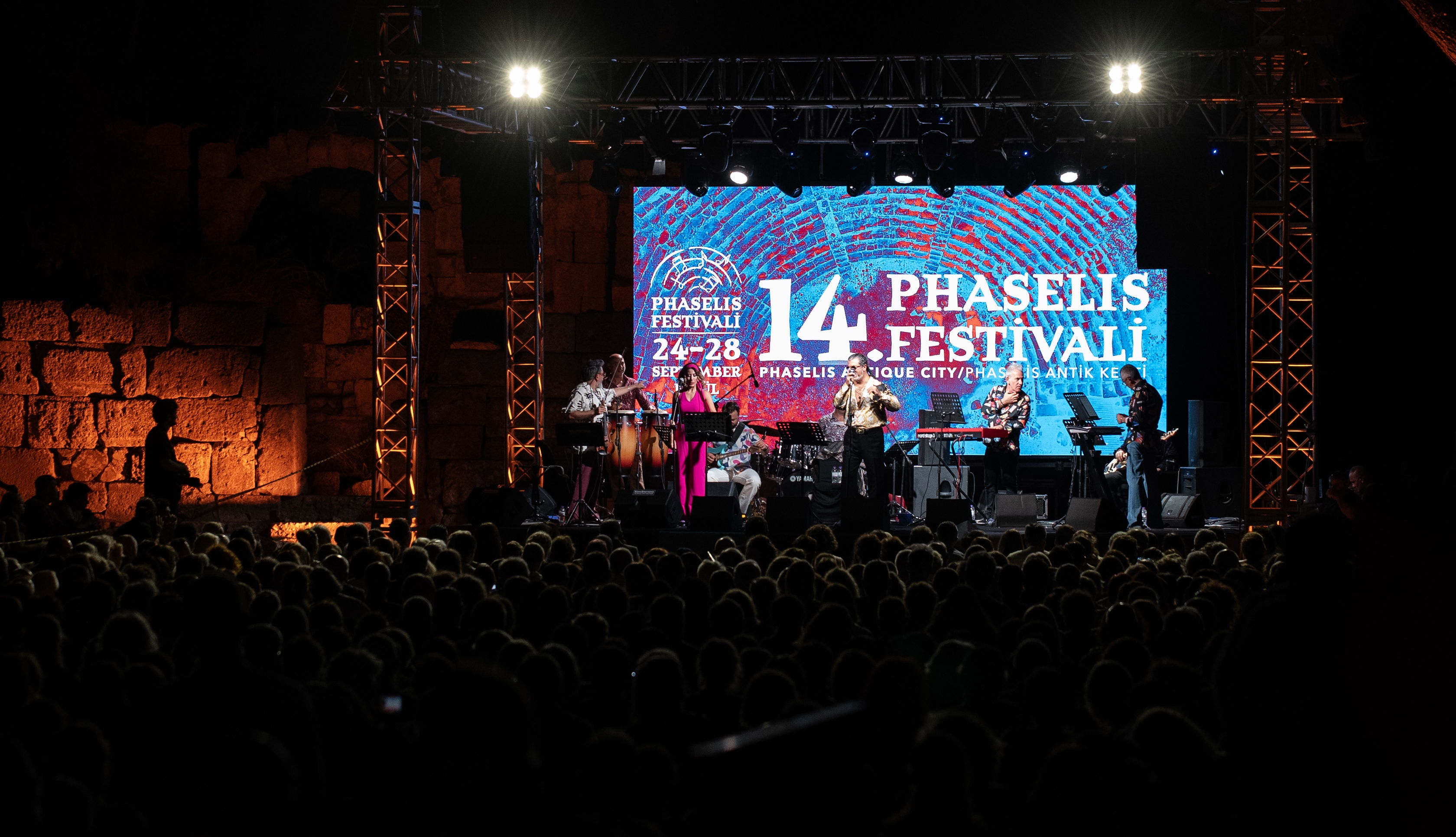 Phaselis Festivali'nde 45'lik konseri