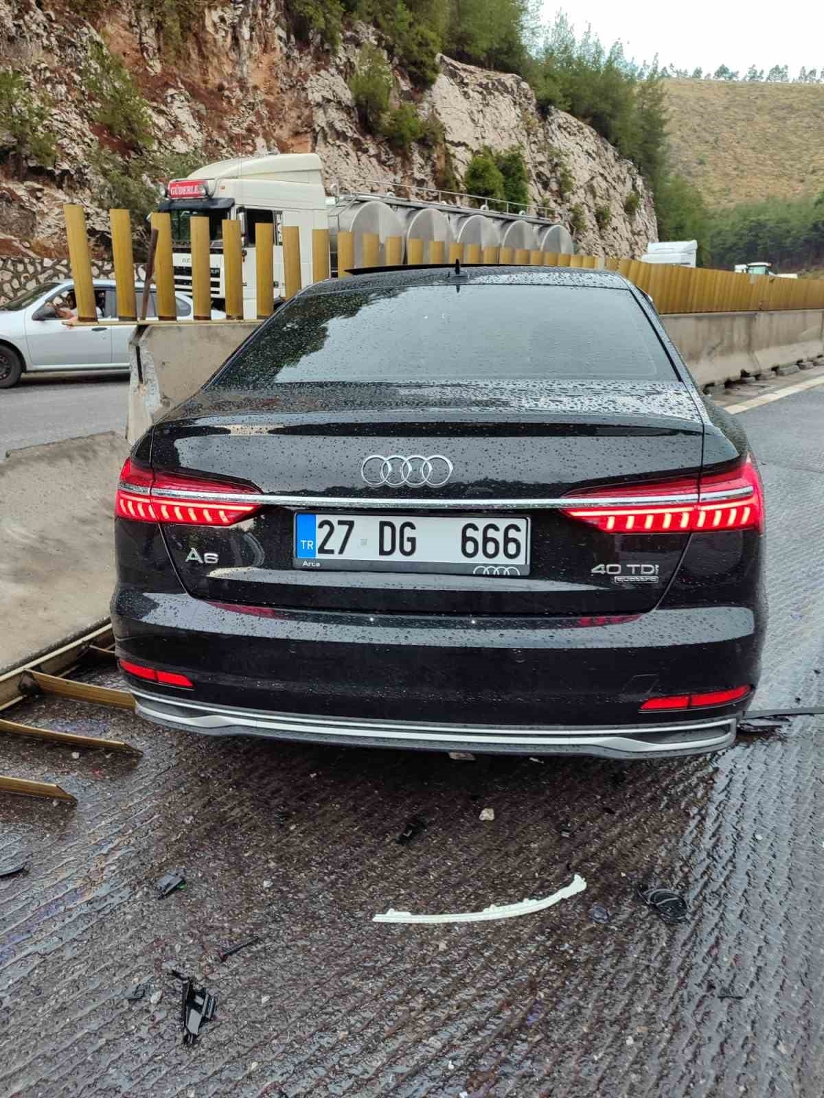 Tarsus'ta zincirleme kaza: 2 yaralı