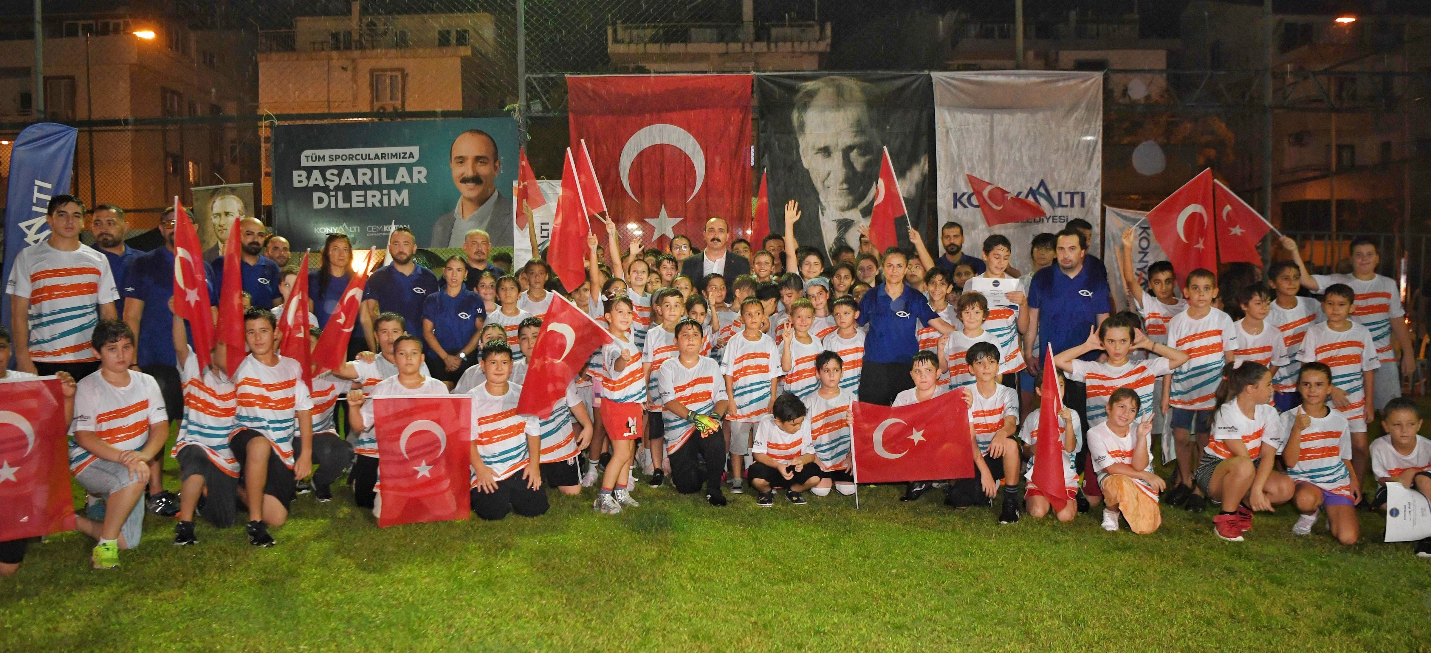Yaz Spor Kursları sertifika töreni yapıldı
