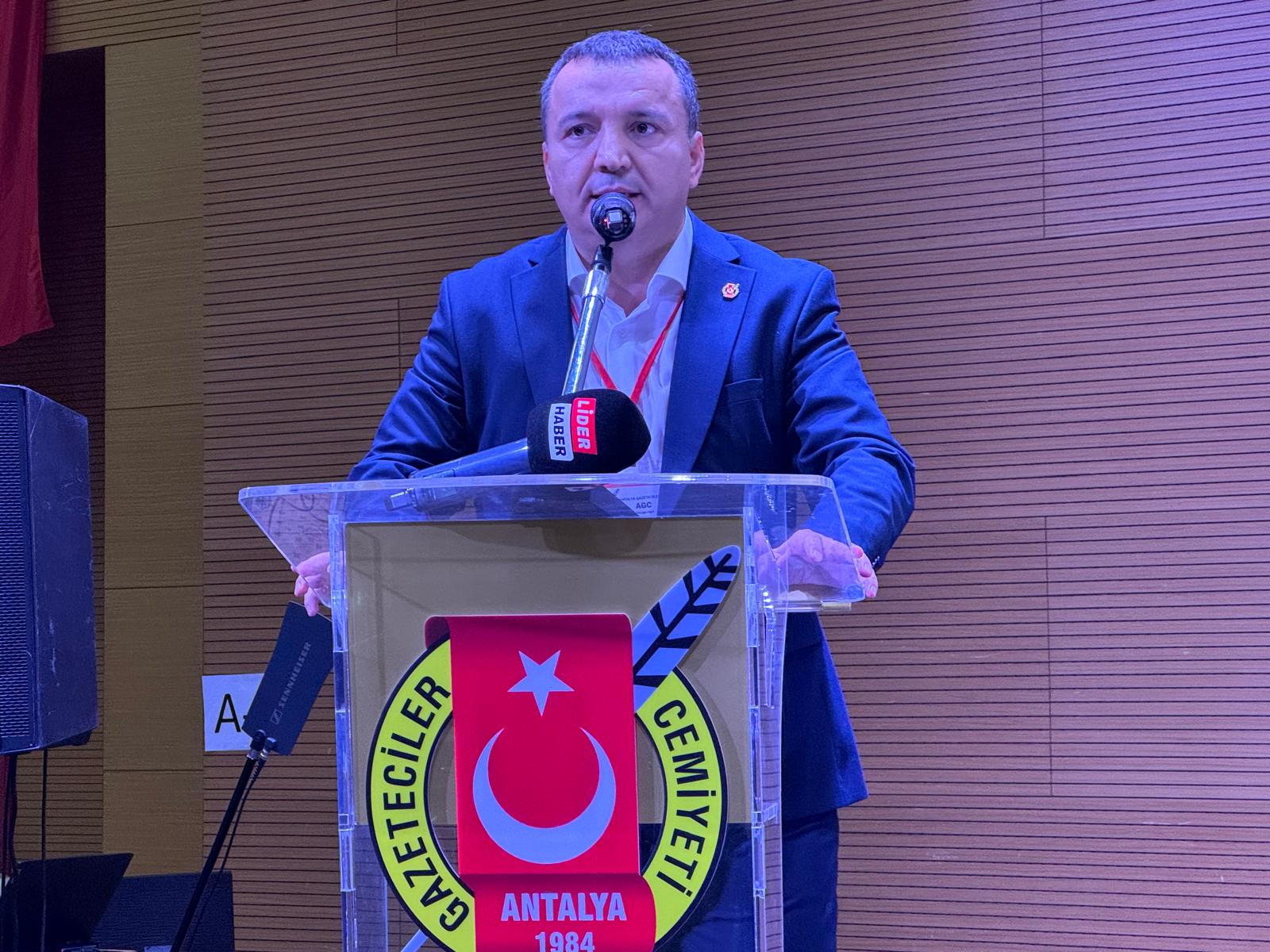 Antalya Gazeteciler Cemiyeti Başkan İdris Taş ile yeniden devam
