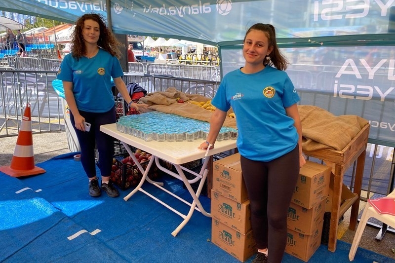 ALKÜ Alanya Avrupa Triatlon kupasında gönüllü oluyor