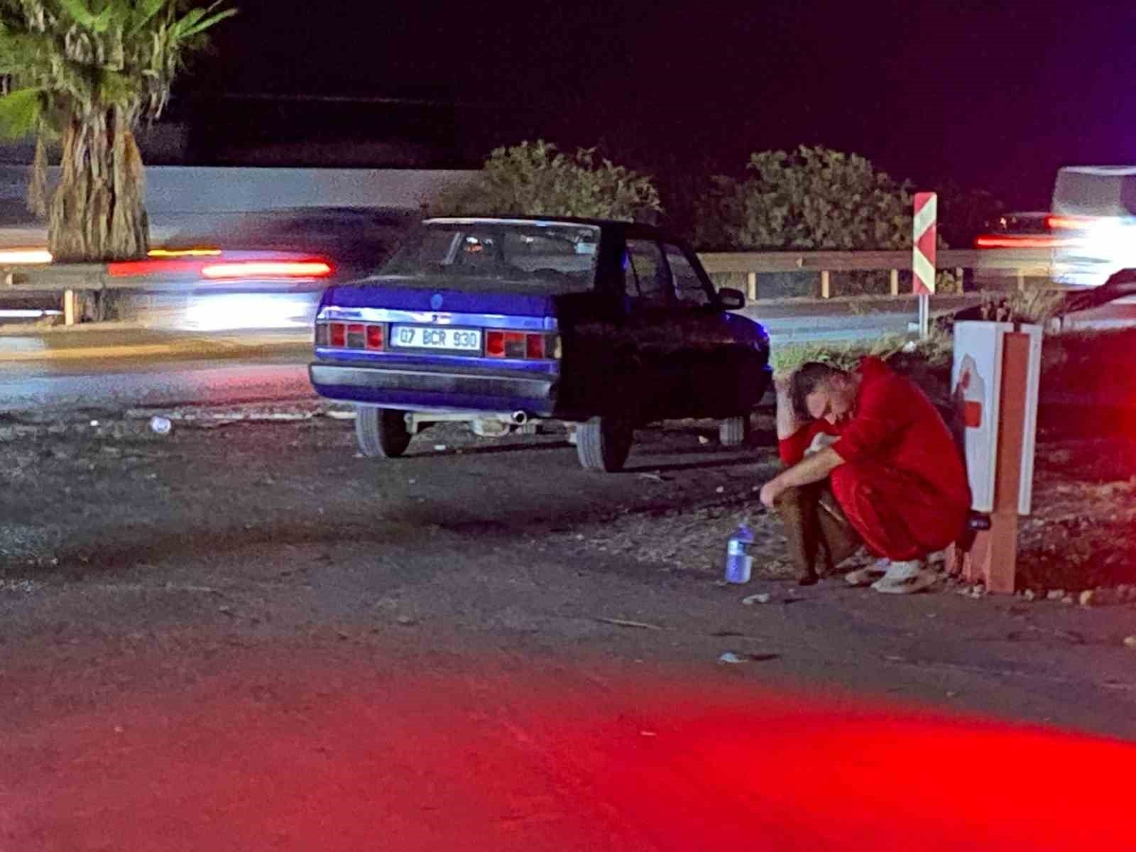 Araç içerisine dökülen benzin alev aldı, cip küle döndü
