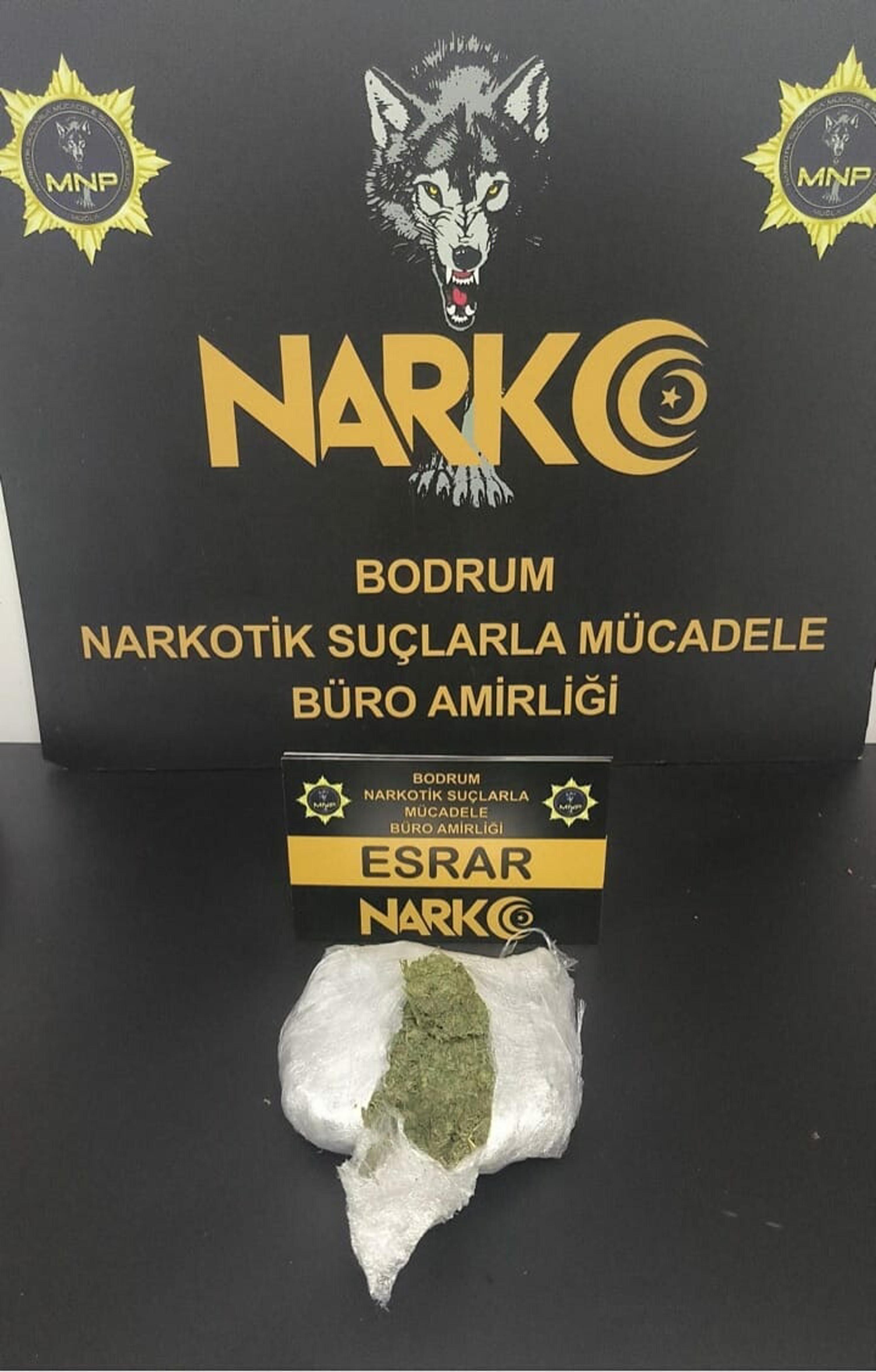 Bodrum'da uyuşturucu operasyonu