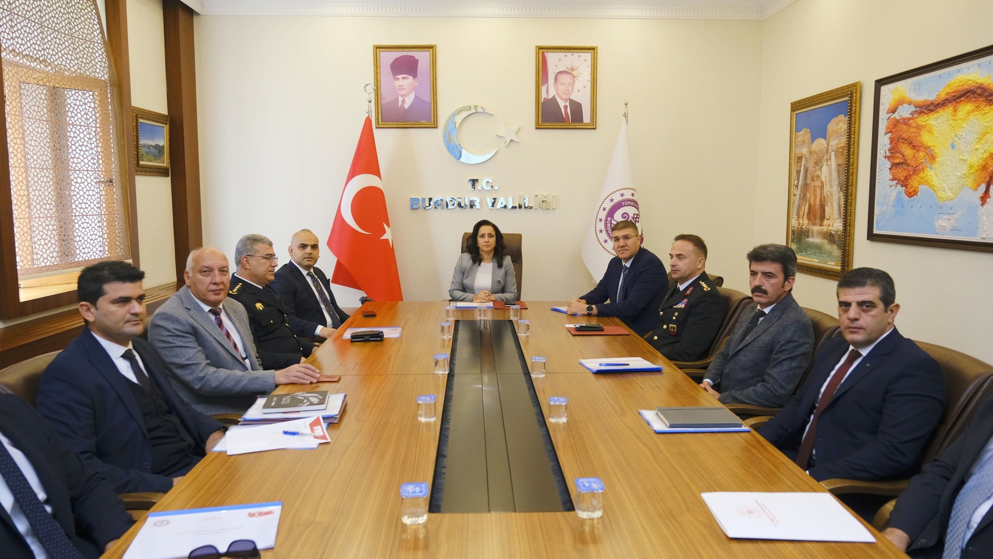 Burdur'da Üniversite Güvenlik Koordinasyon Toplantısı