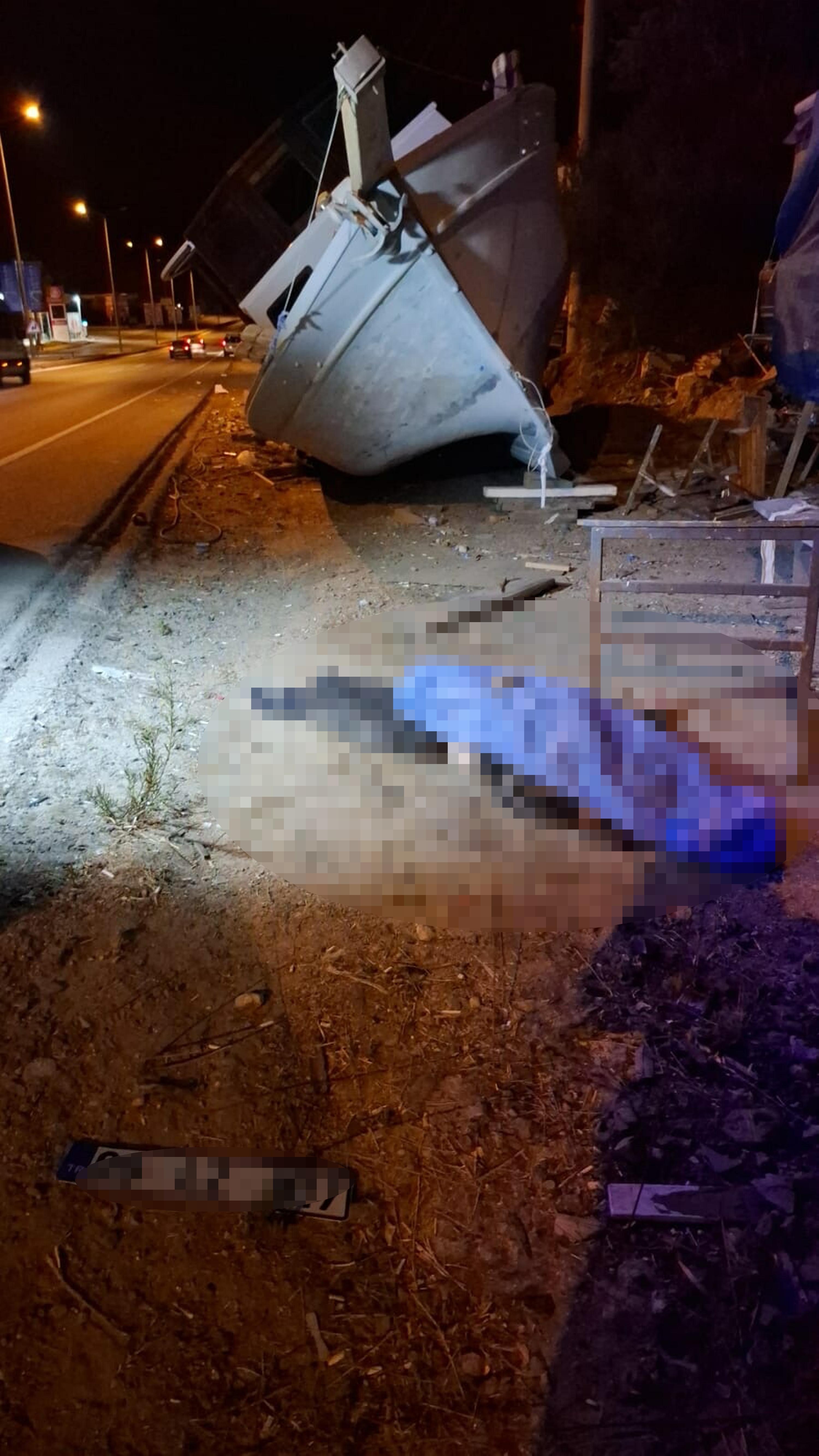 Emekli itfaiyeci, alkollü sürücünün otomobiliyle motosikletine çarptığı kazada öldü
