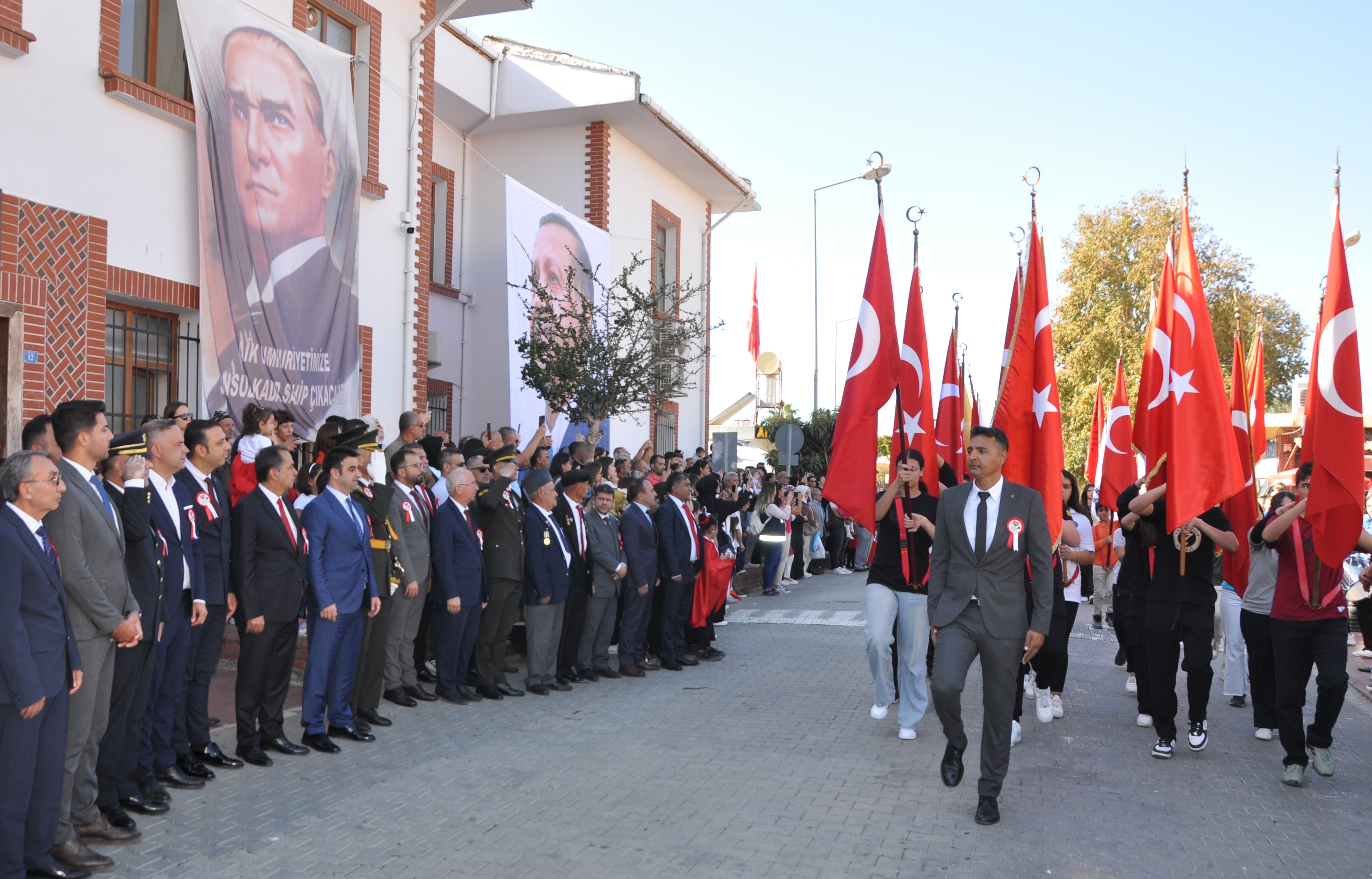 Gazipaşa'da 29 Ekim coşkuyla kutlandı
